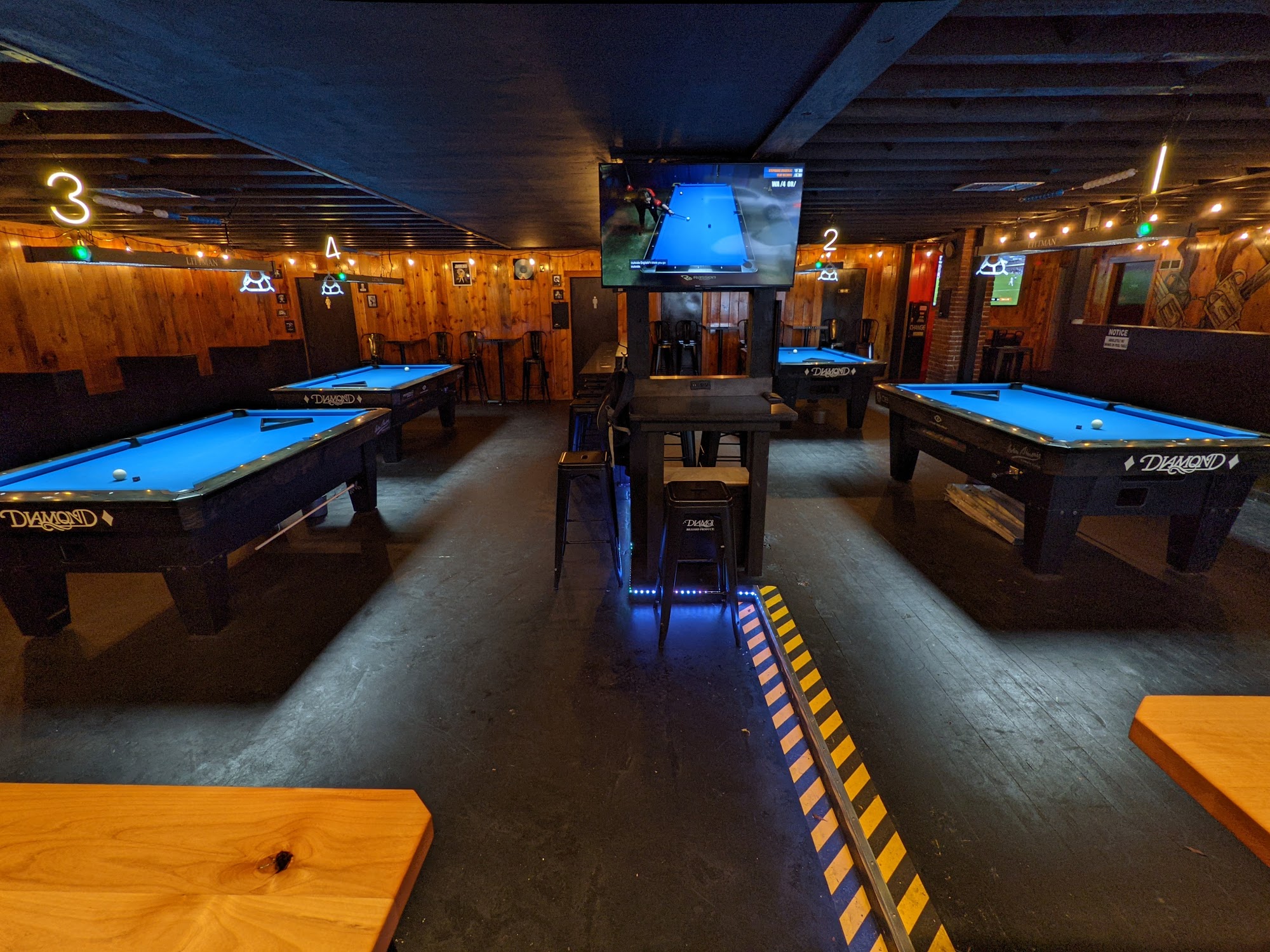 The Trough Bar & Billiards Menu