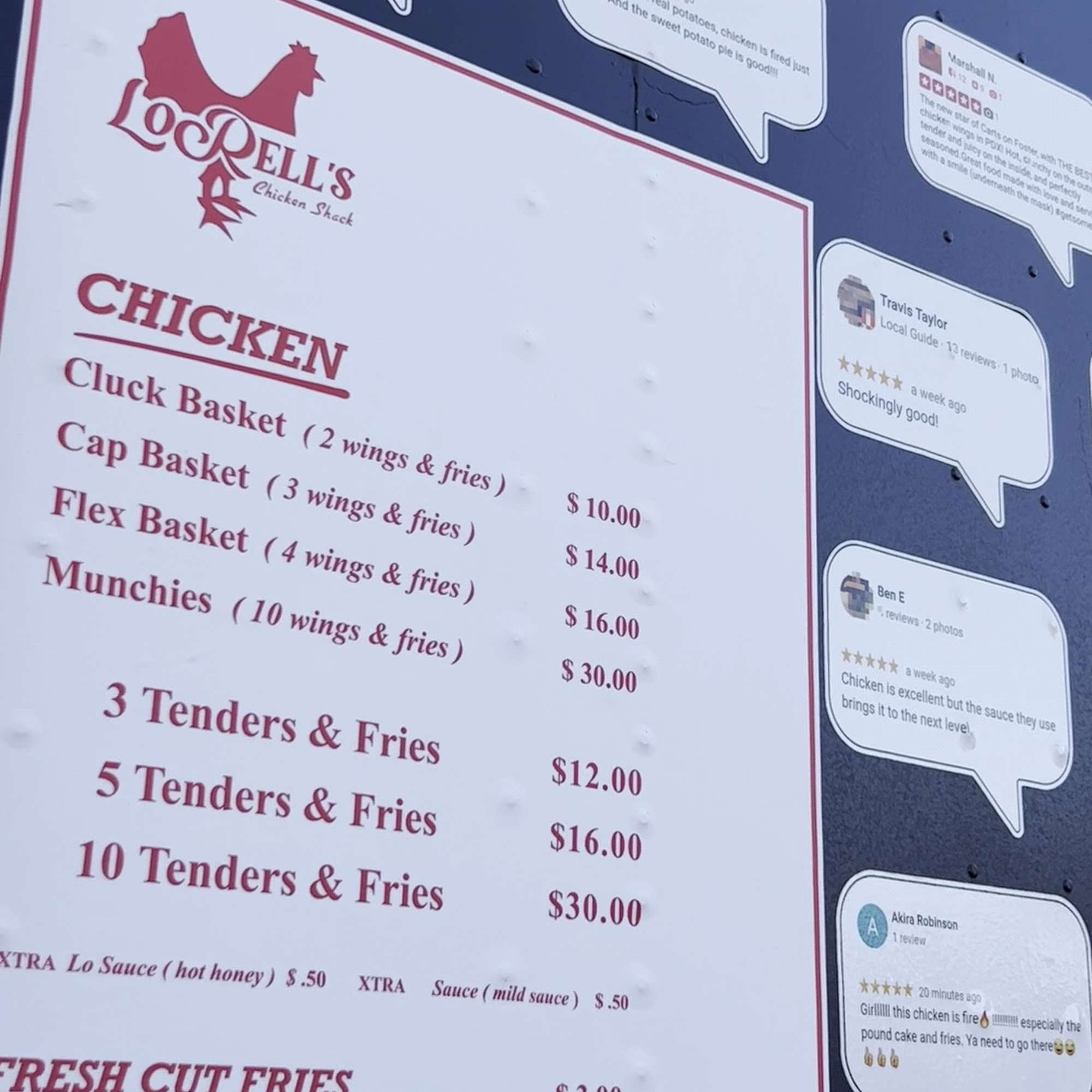 LoRell's Chicken Shack Portland