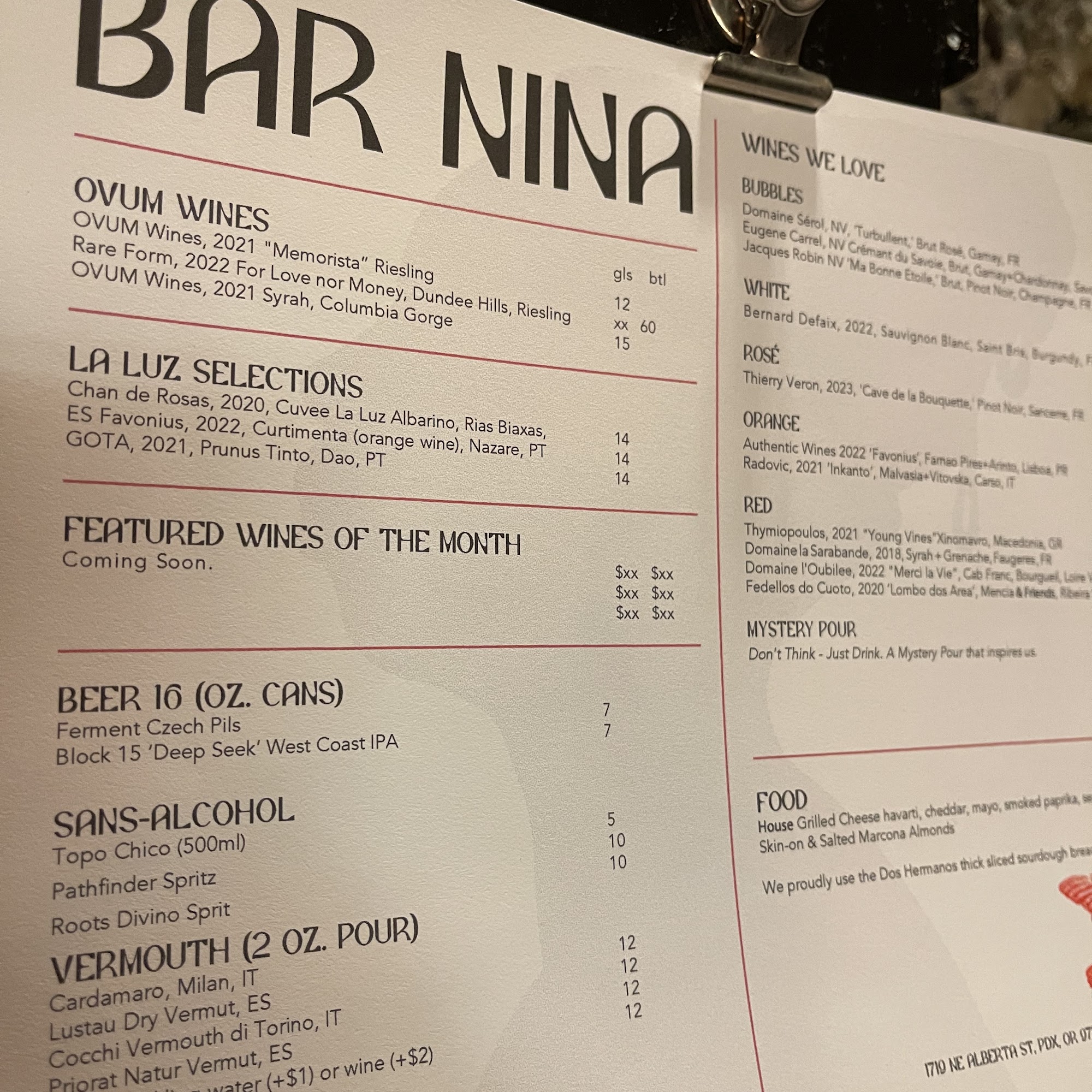 Bar Nina
