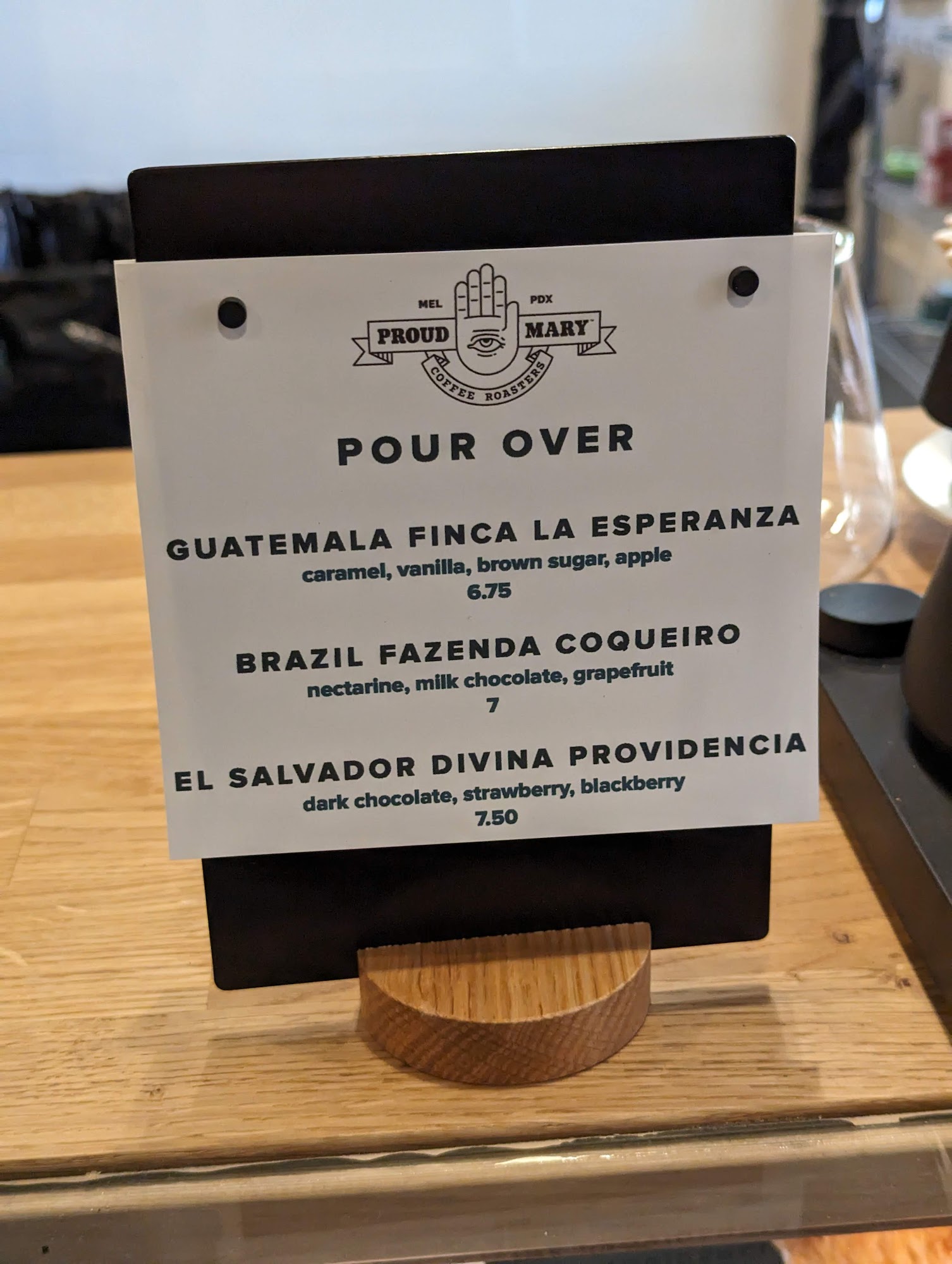 Haven Coffee Co. Menu