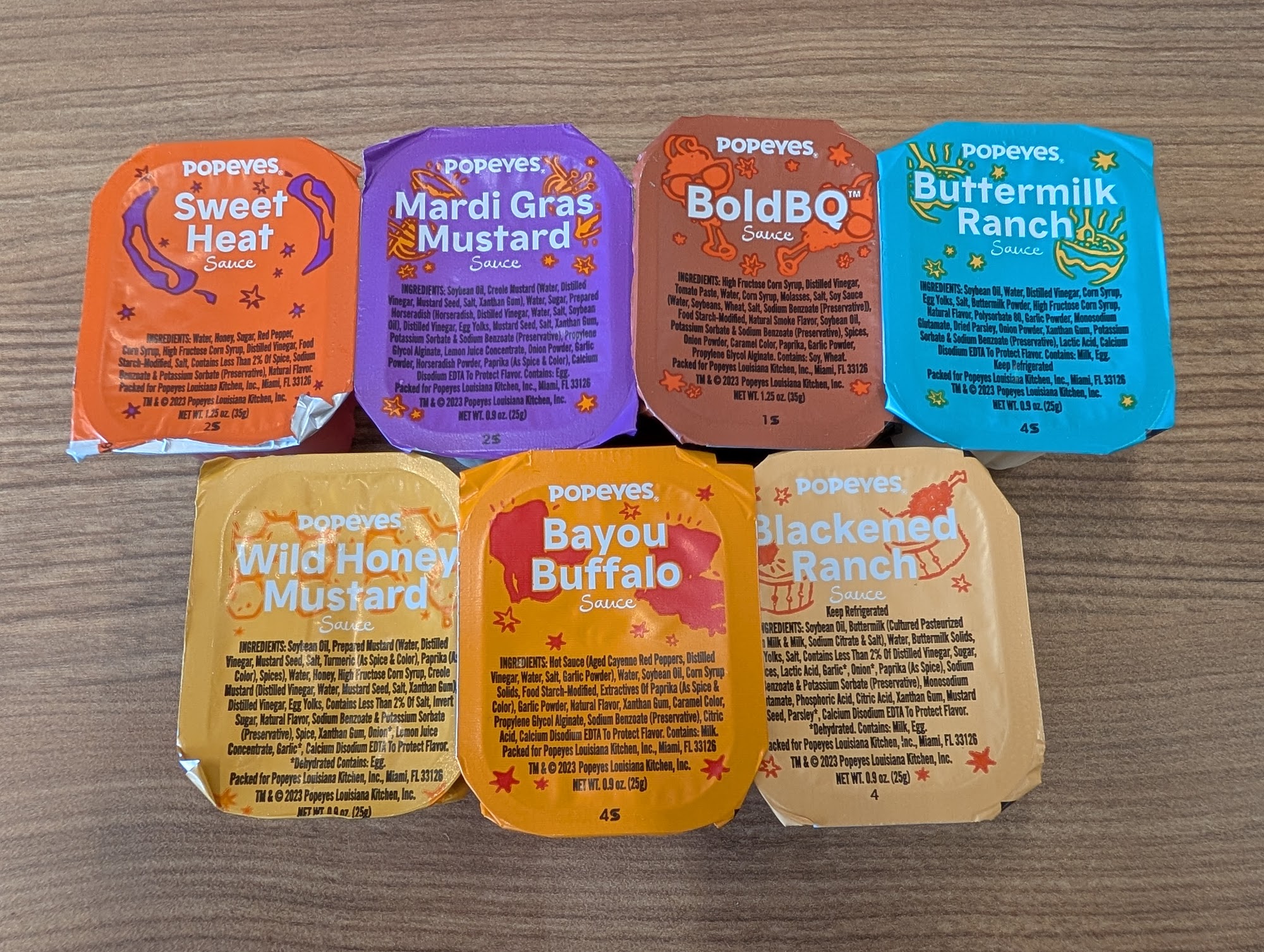 Popeyes Louisiana Kitchen Menu