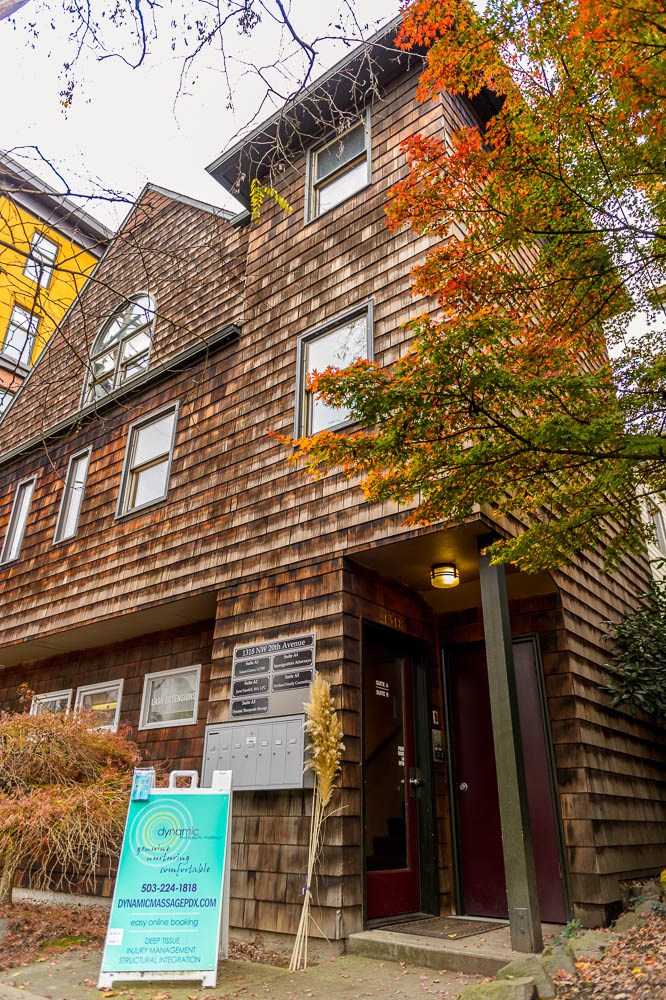 Dynamic Therapeutic Massage 1318 NW 20th Ave. #4a, Portland Oregon 97209
