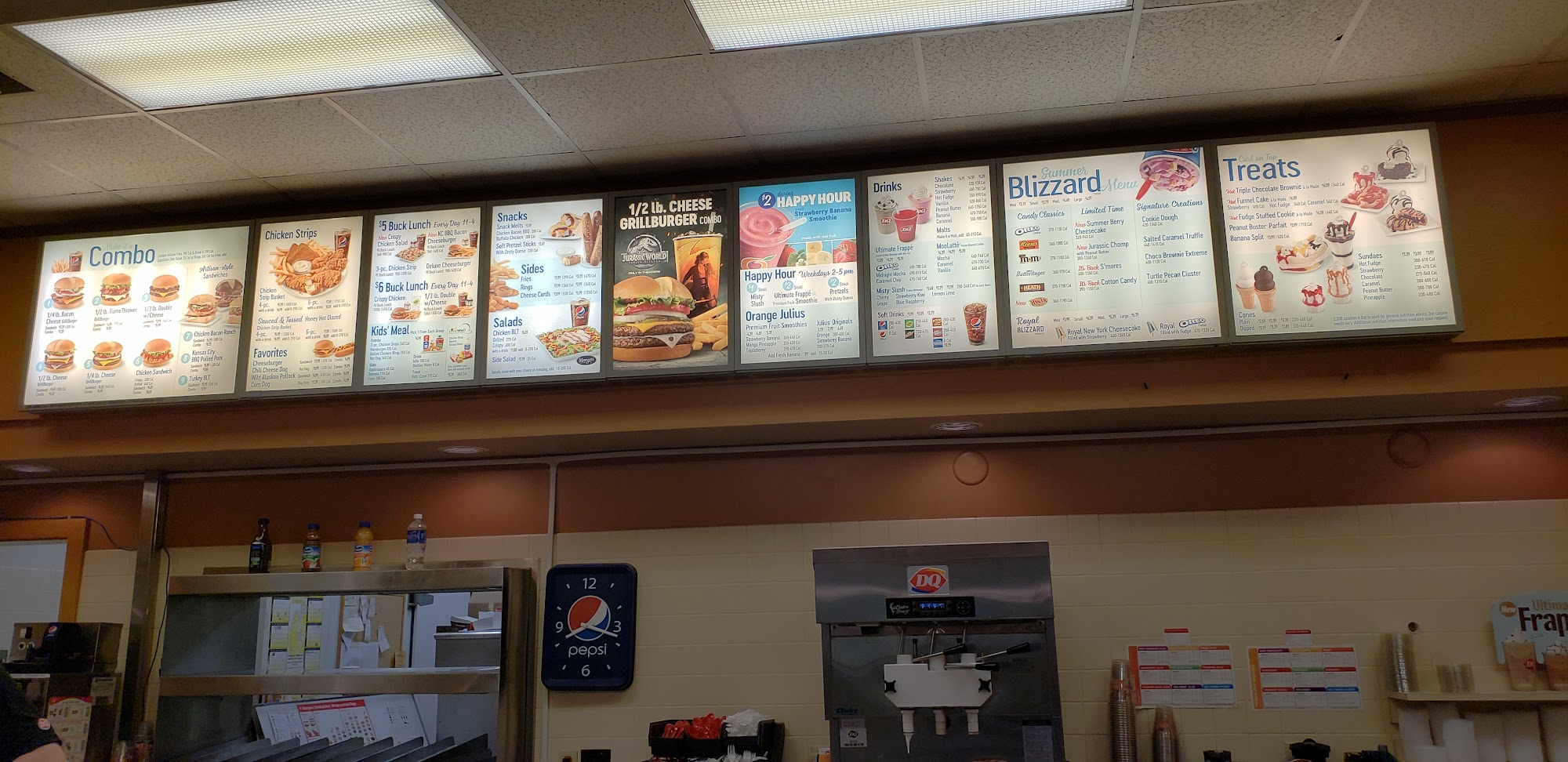 Dairy Queen Menu