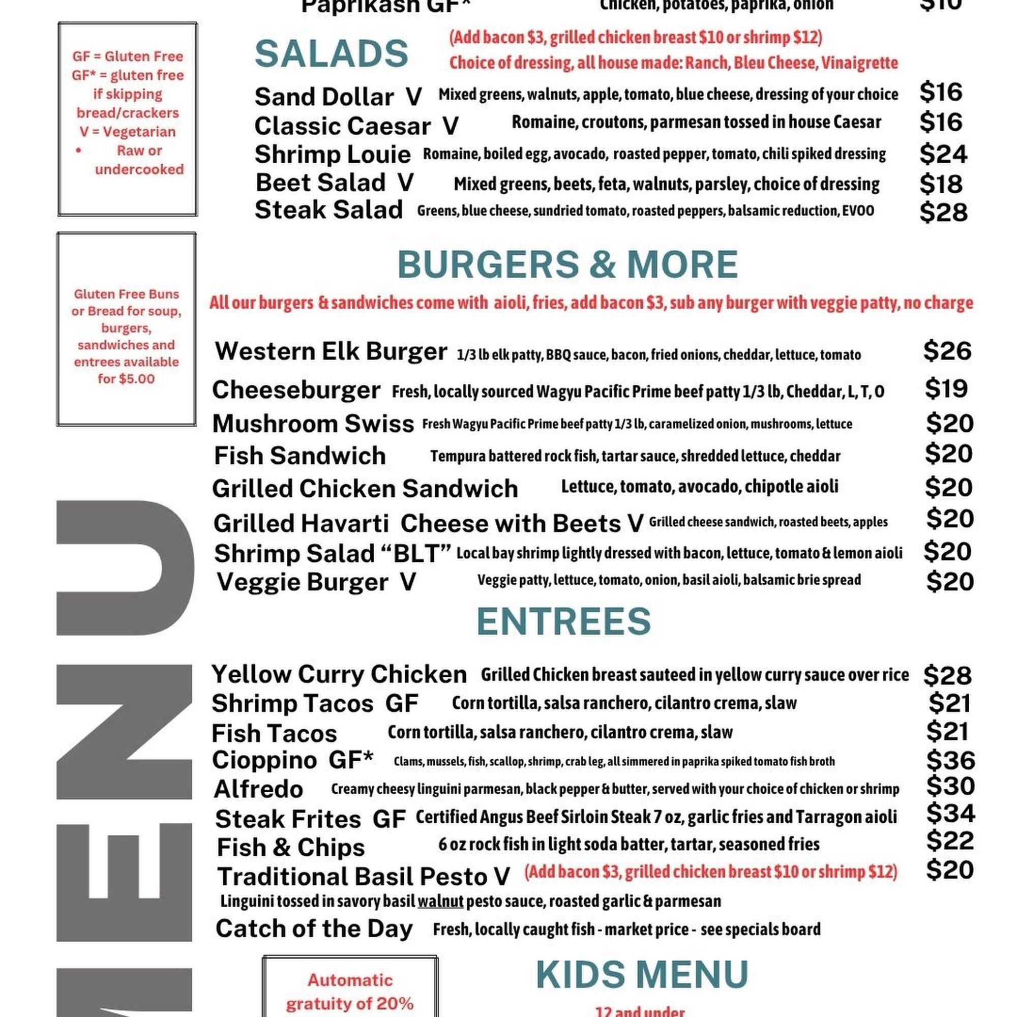 Sand Dollar Restaurant & Lounge Rockaway Beach