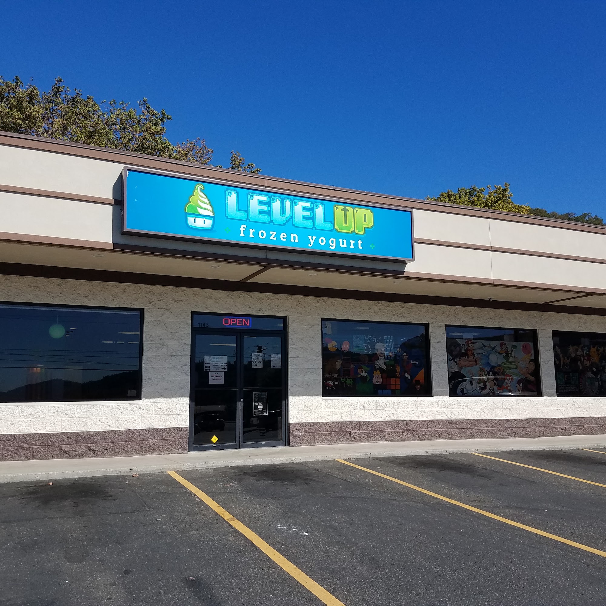 Level Up Frozen Yogurt Roseburg