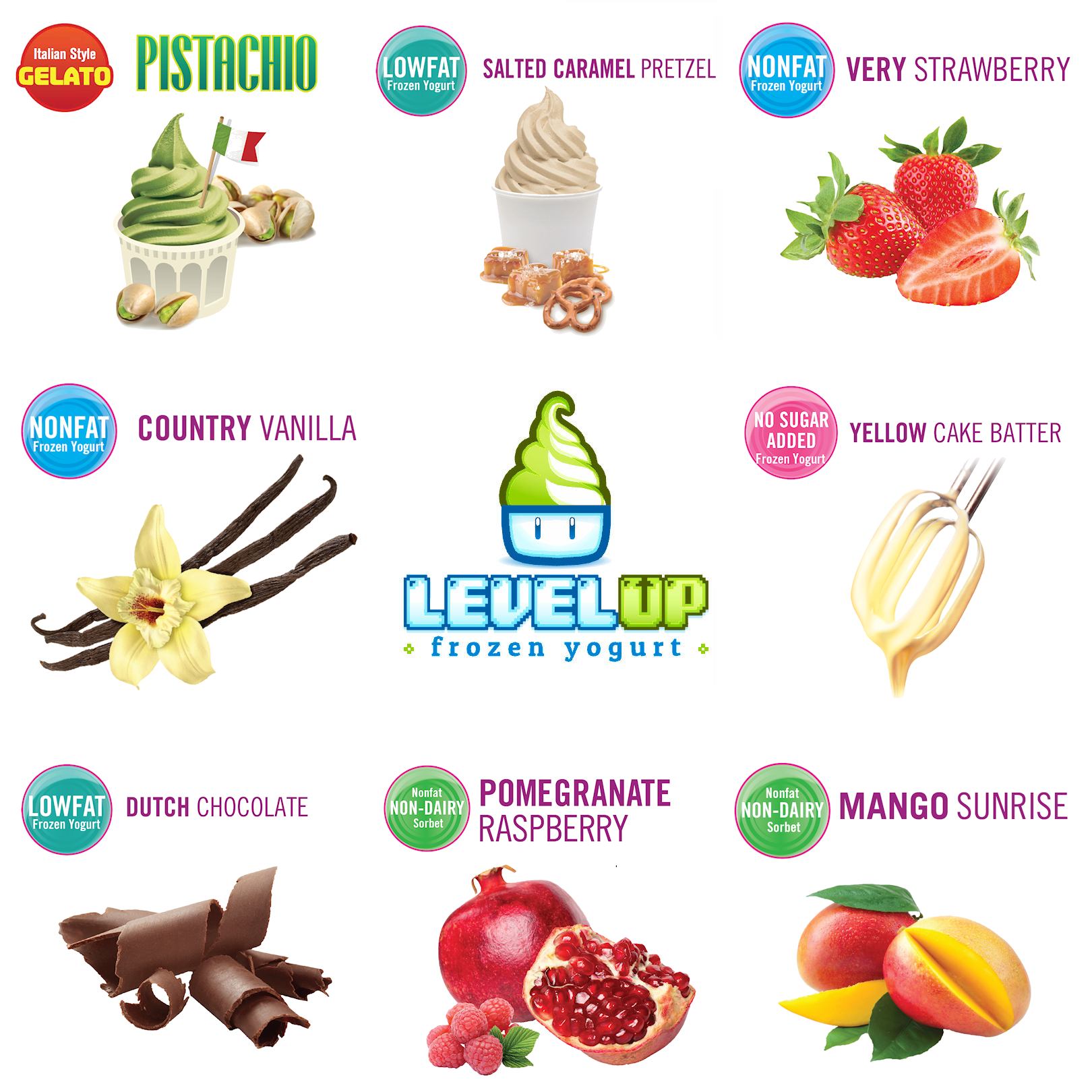 Level Up Frozen Yogurt Roseburg