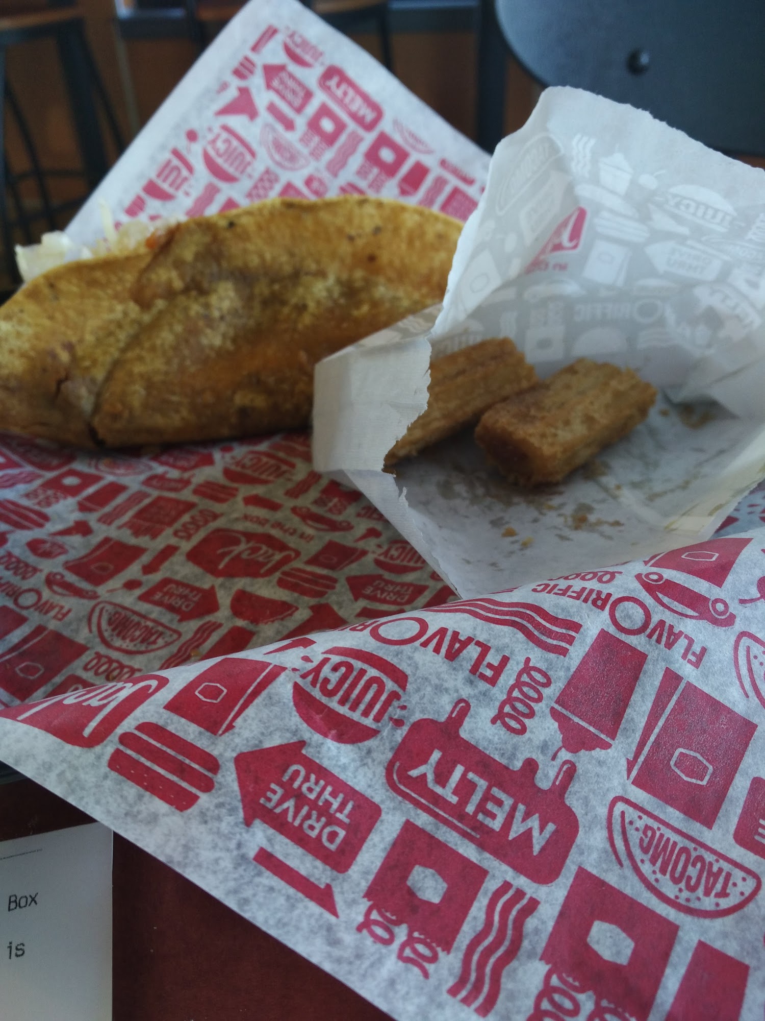 Jack In The Box Menu