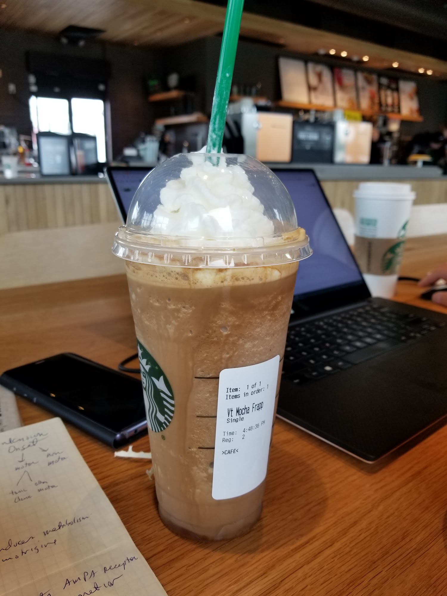 Starbucks Menu