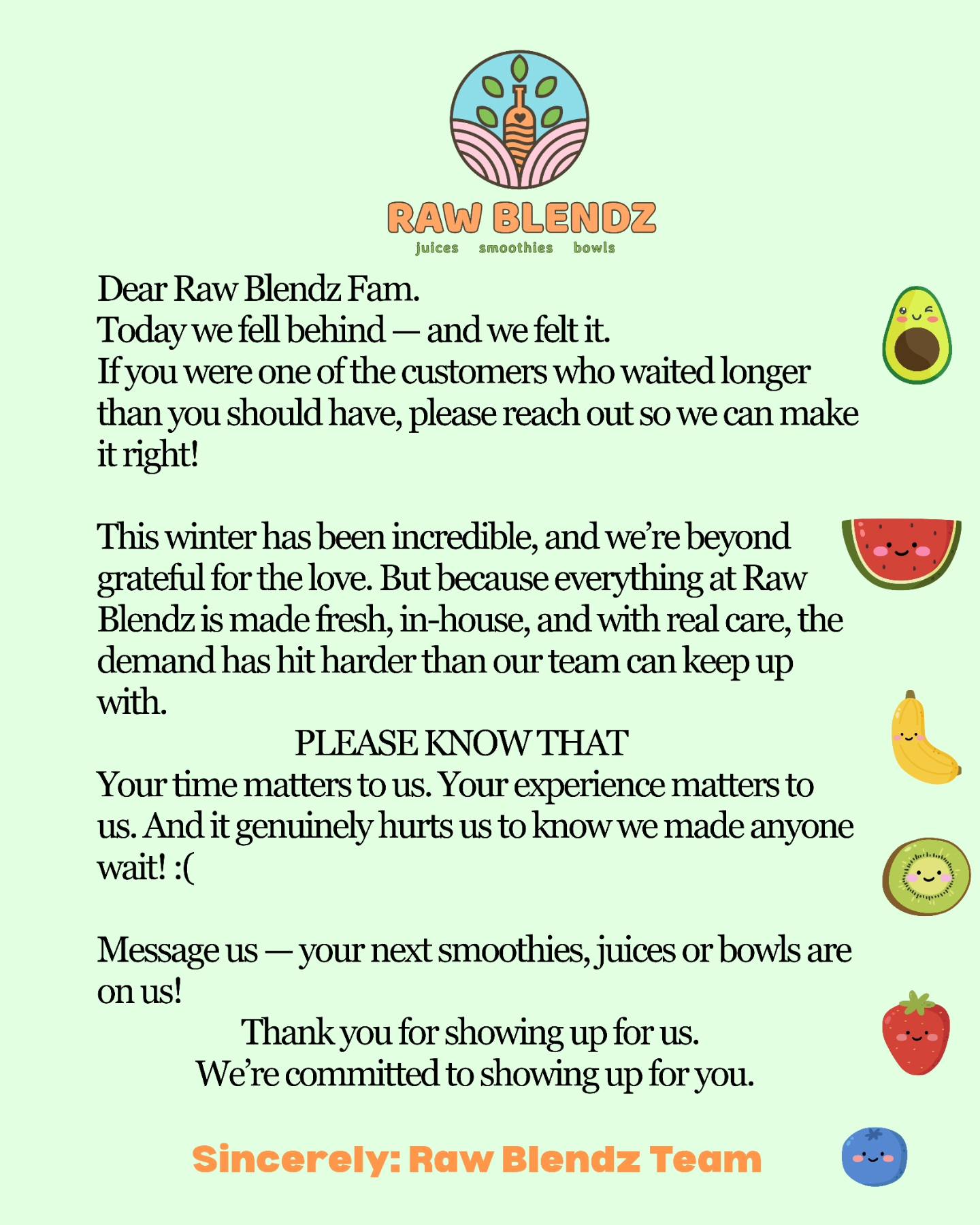 Raw Blendz Silverton