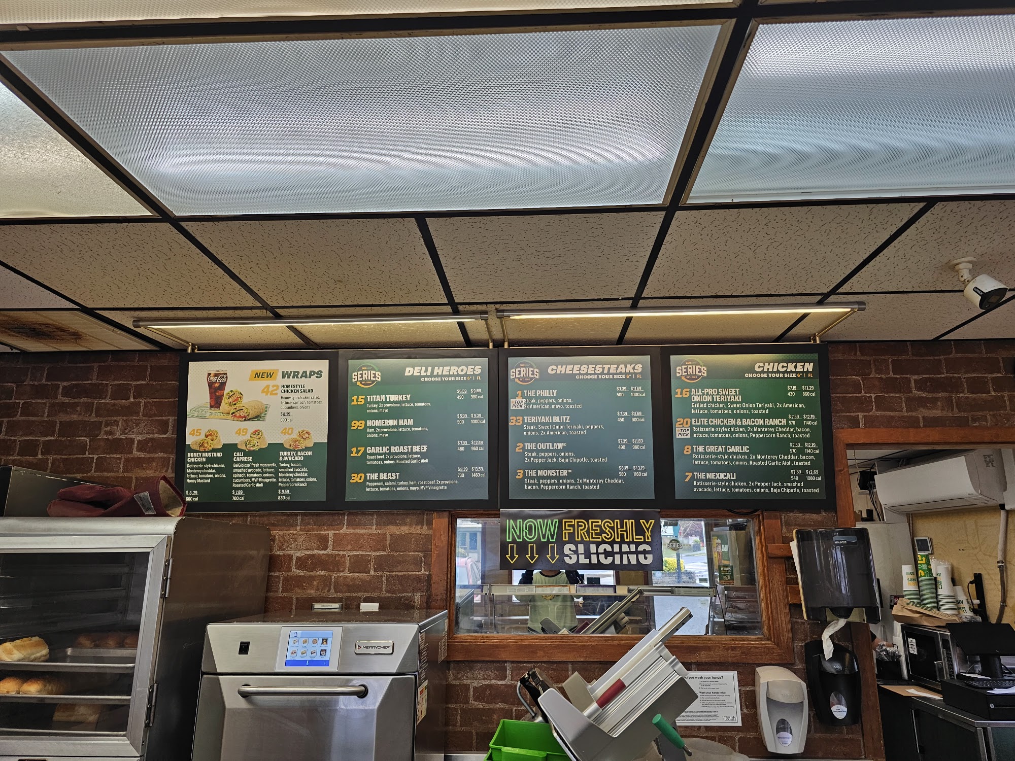 Subway Menu