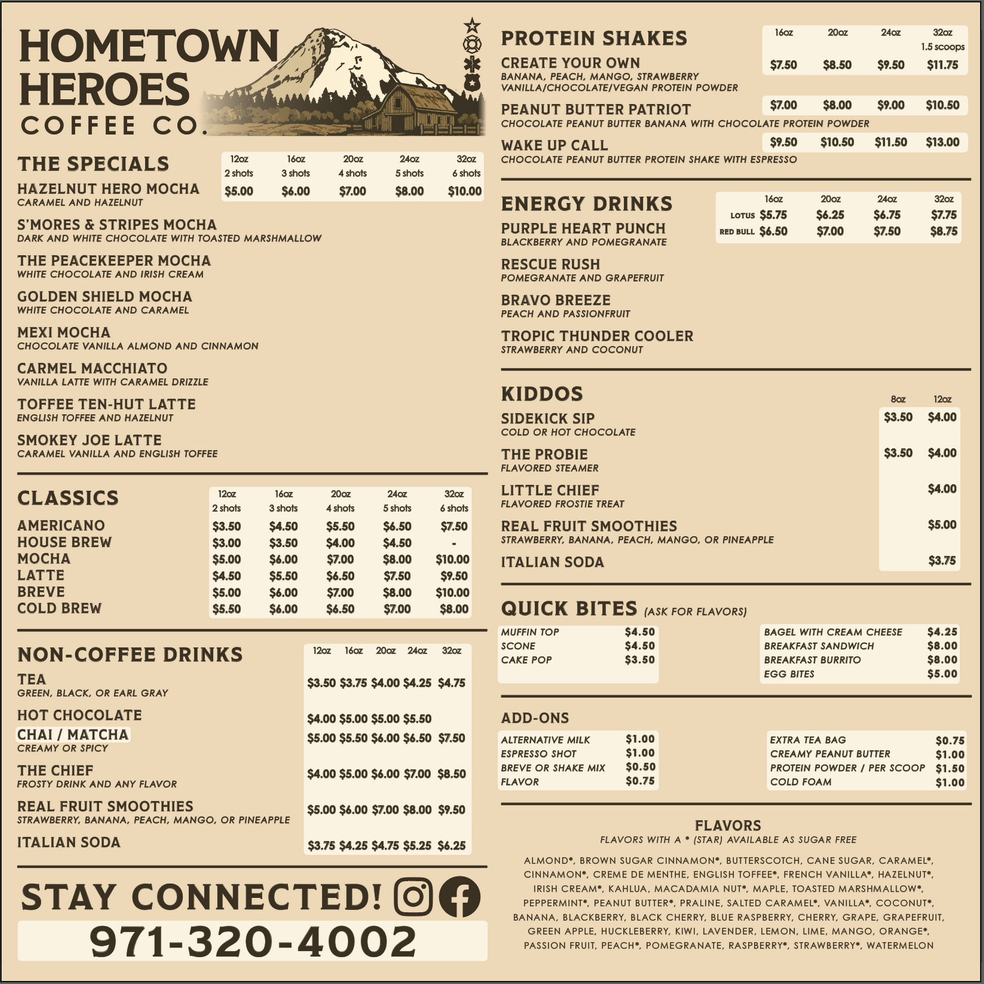 Hometown Heroes Coffee Company Silverton