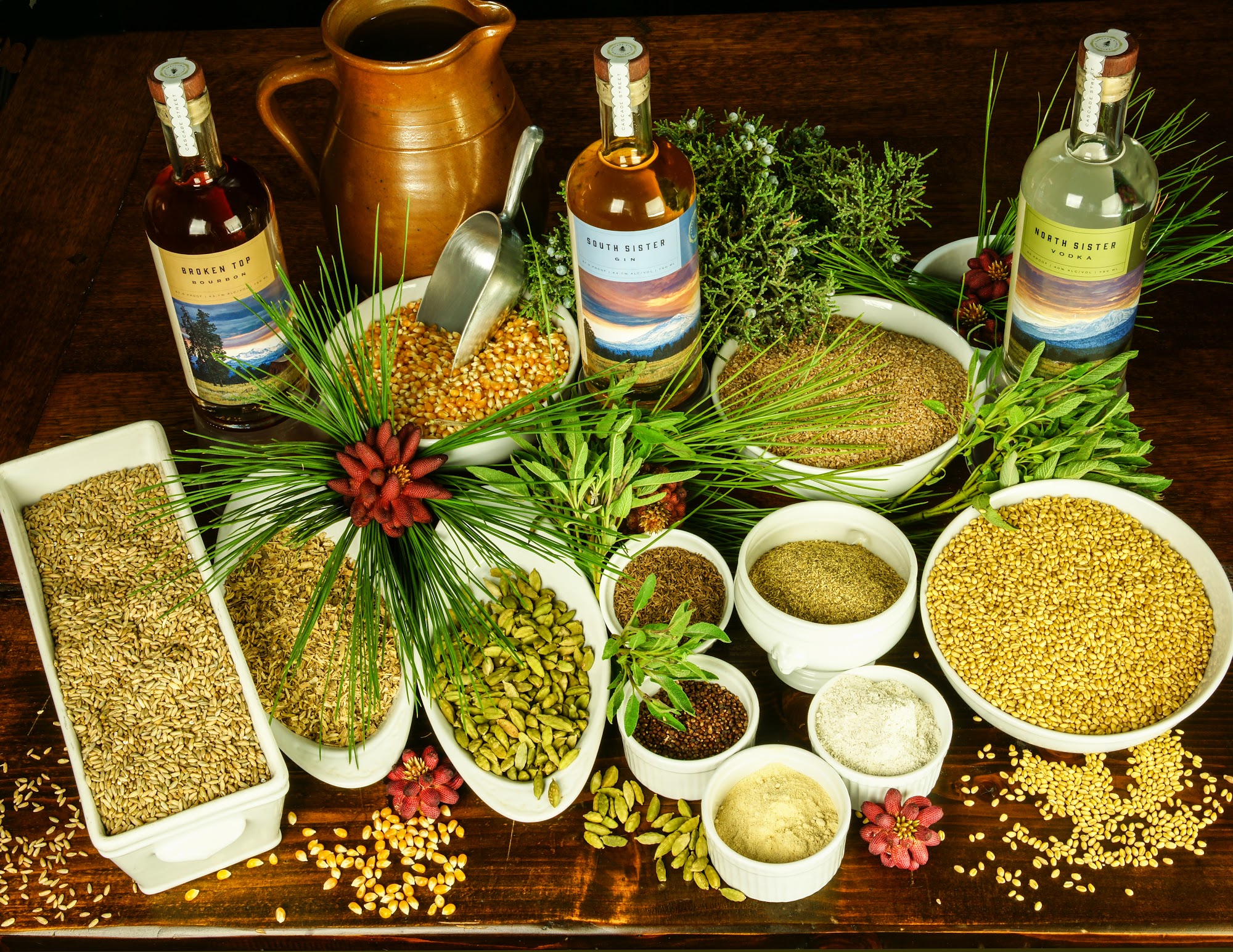 Cascade Spirits Tasting Room & Bottle Shop Menu