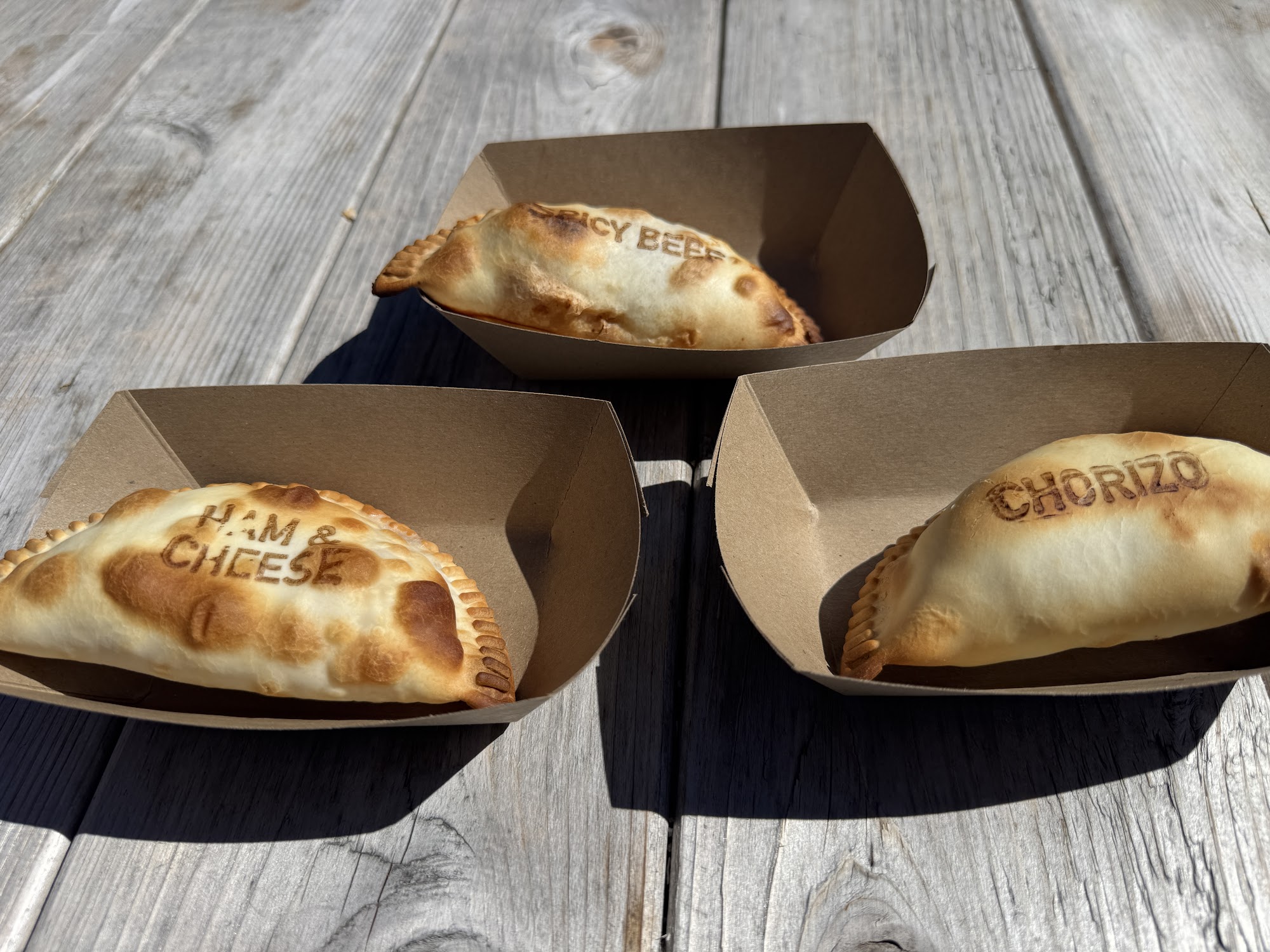 Hot Lava Empanadas Menu