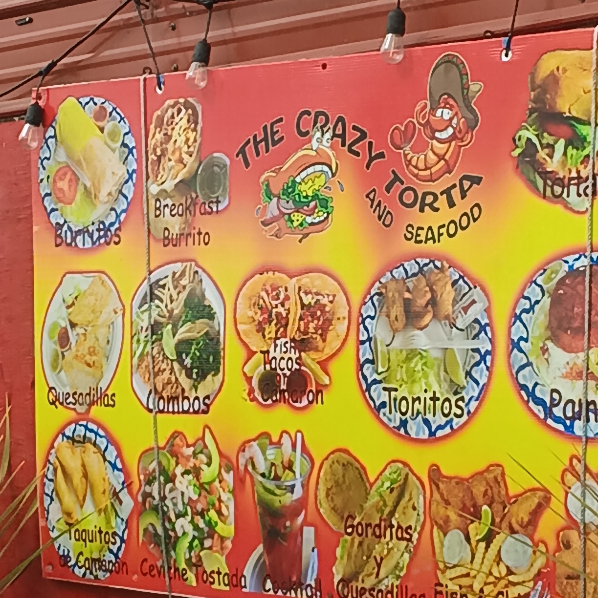 The Crazy Torta & Seafood Tillamook
