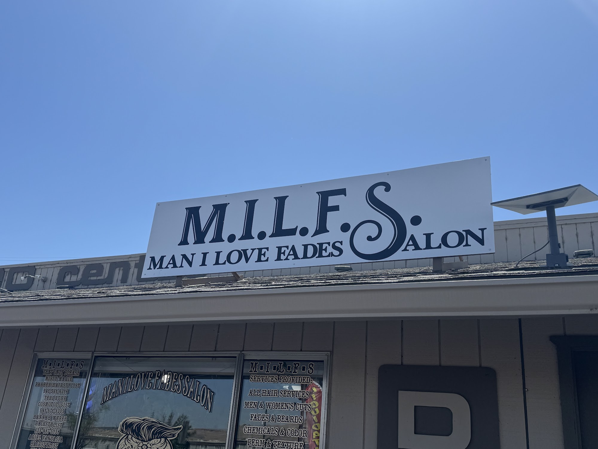 M.I.L.F.S (Man I Love Fades Salon) 1300 6th St, Umatilla Oregon 97882