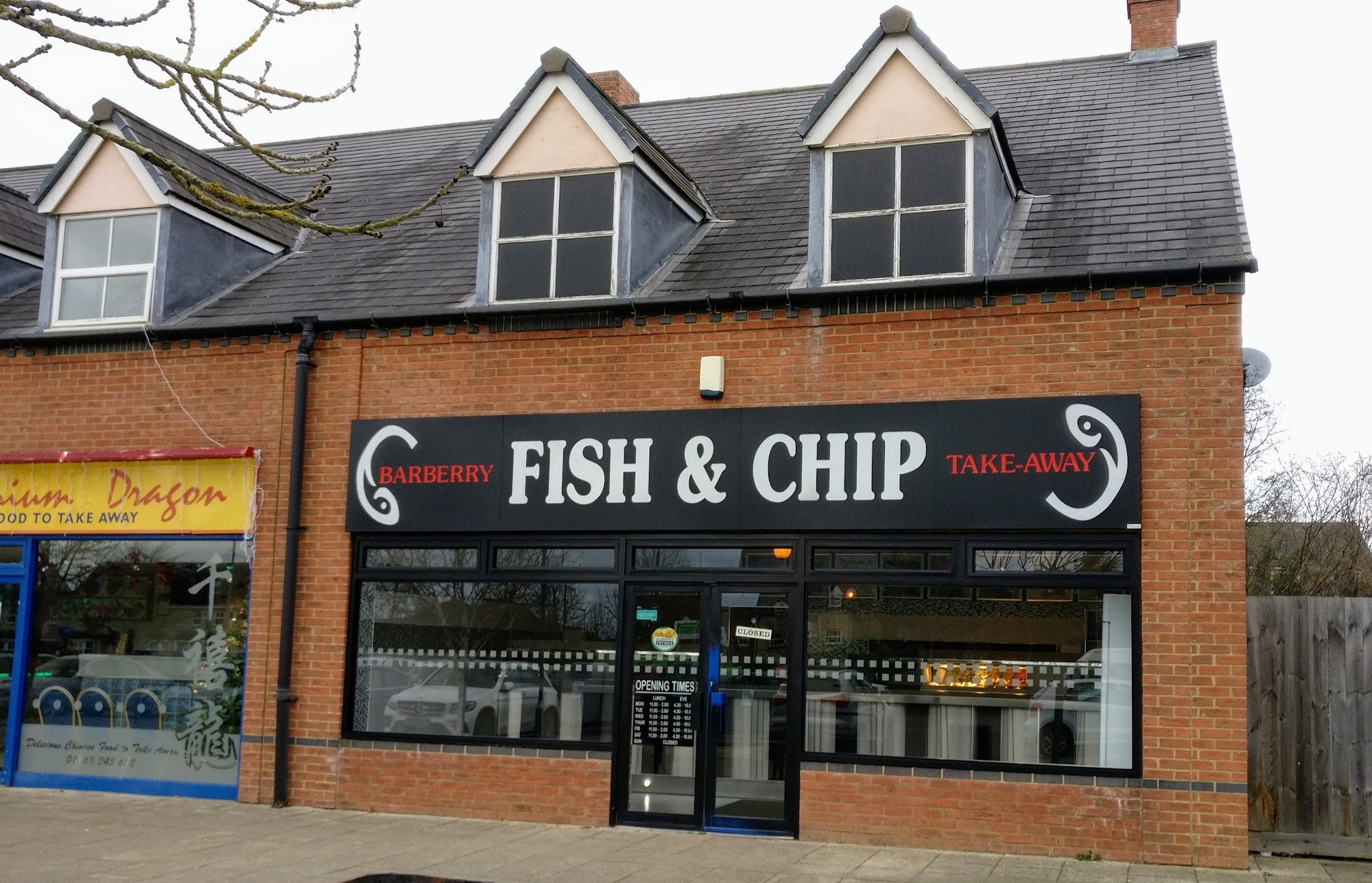 Barberry Fish Bar 8 Barberry Pl, Bicester