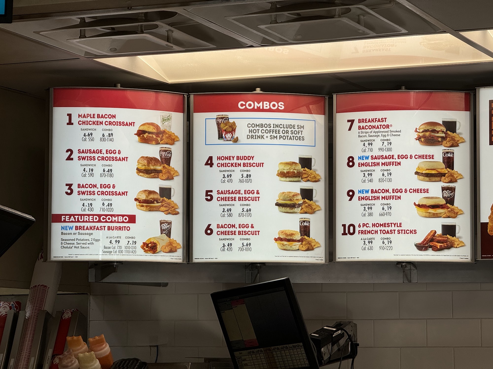 Wendy's Menu