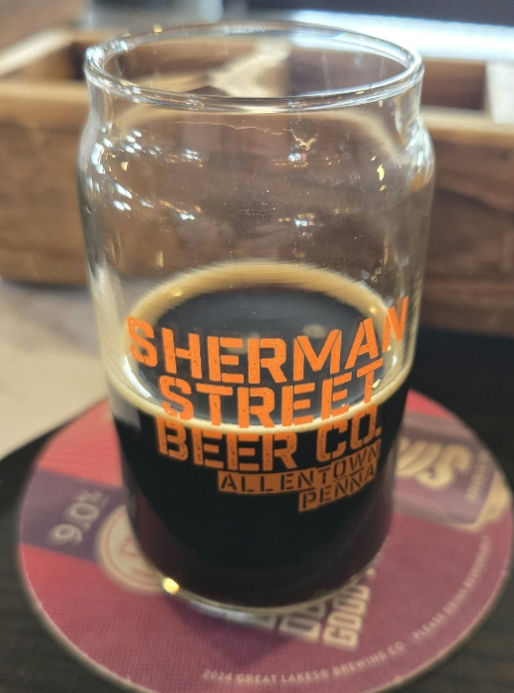 Sherman Street Beer Company Menu