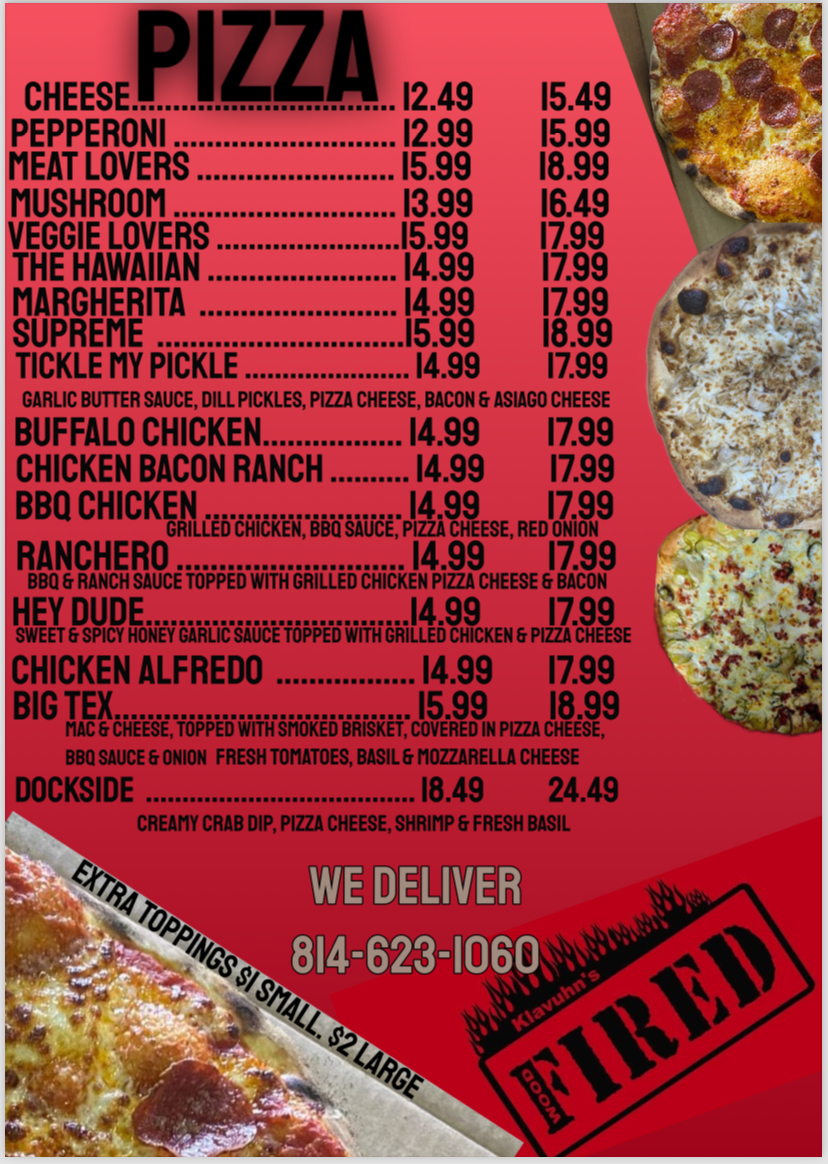Klavuhn's fired 156 N Richard St, Bedford, PA 15522