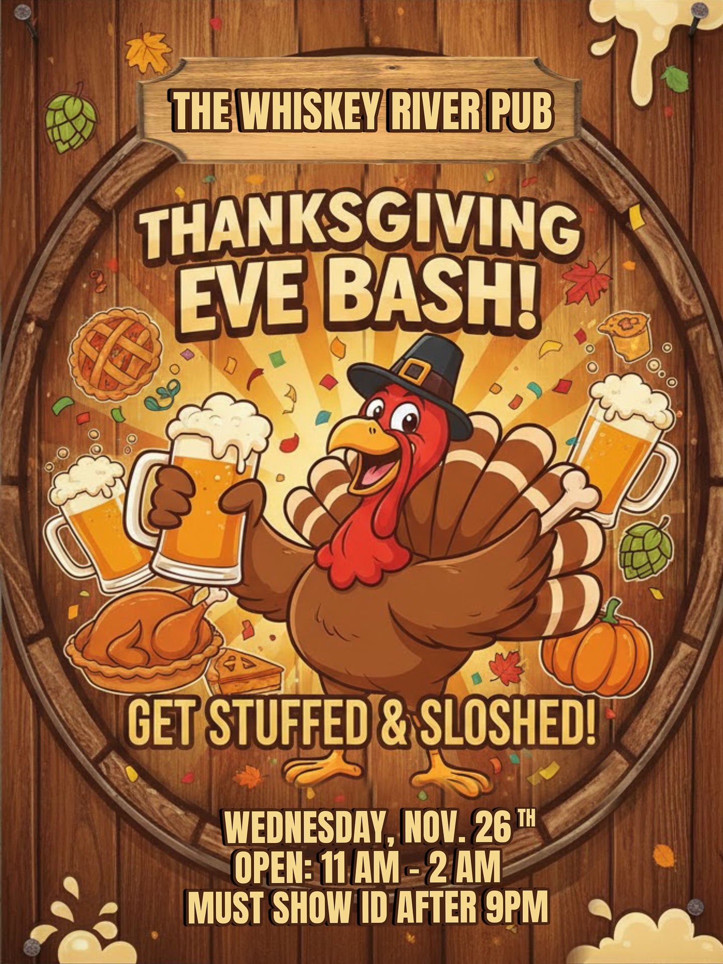 The Whiskey River Pub Bedford