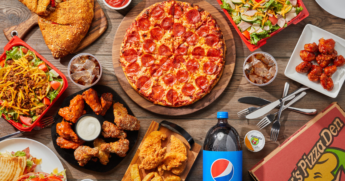 Fox's Pizza Den Menu