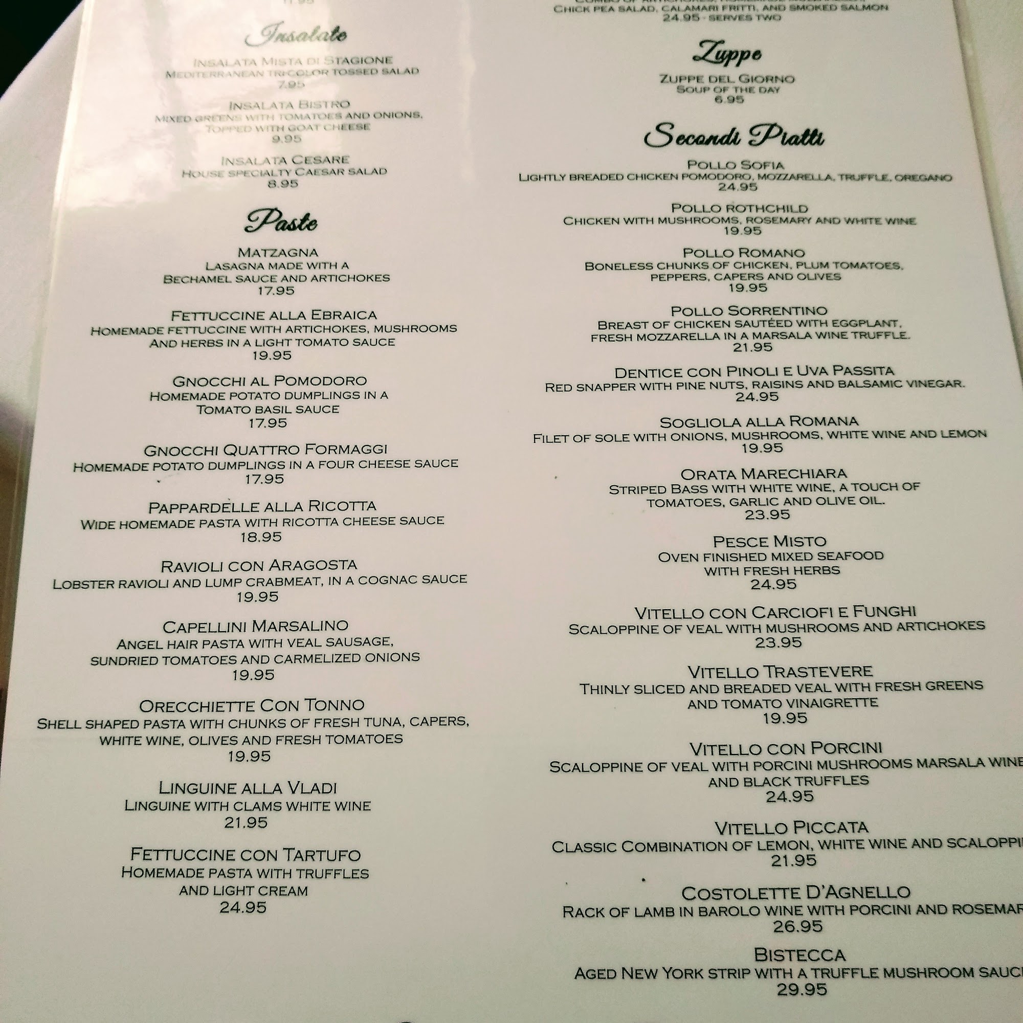 Tiramisu Cucina Romana Berwyn