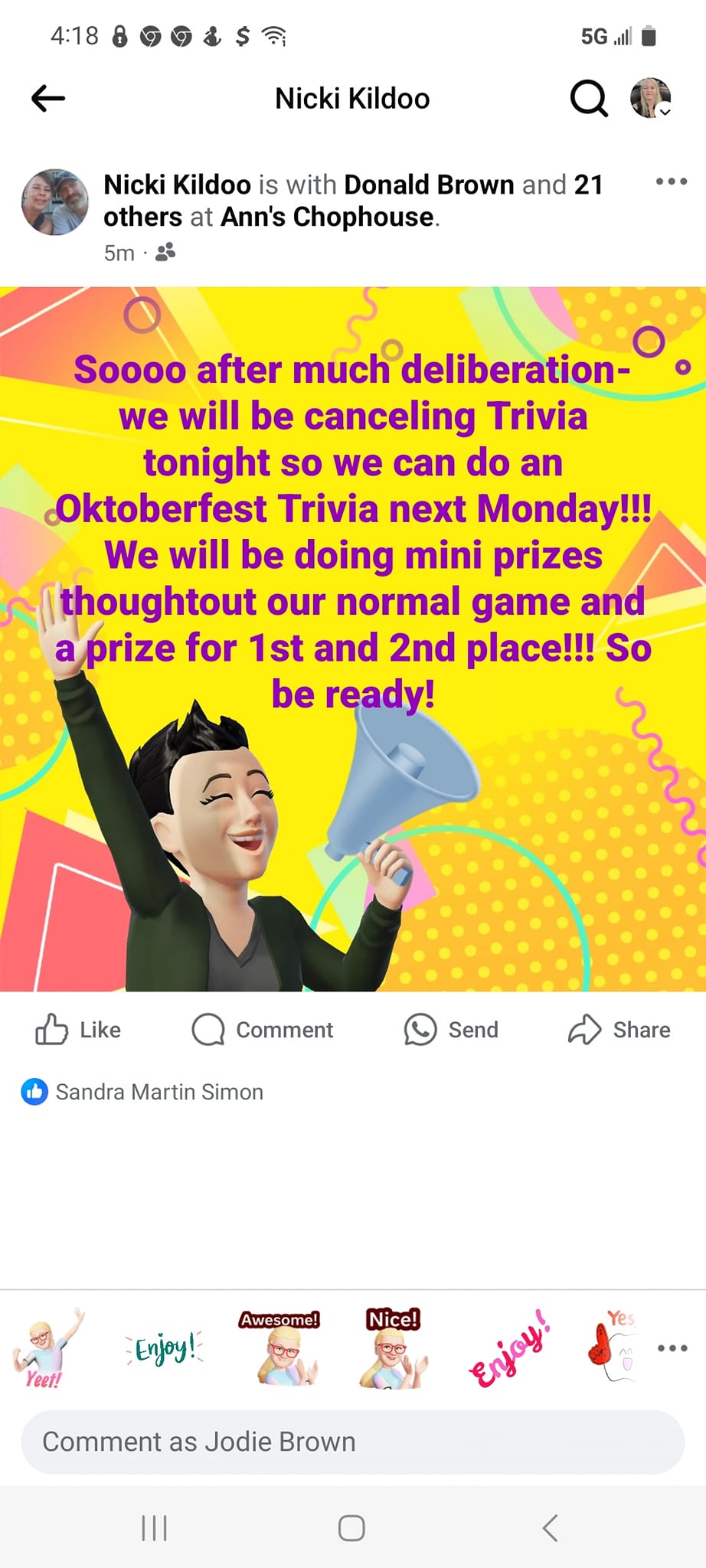 Photo credit: facebook