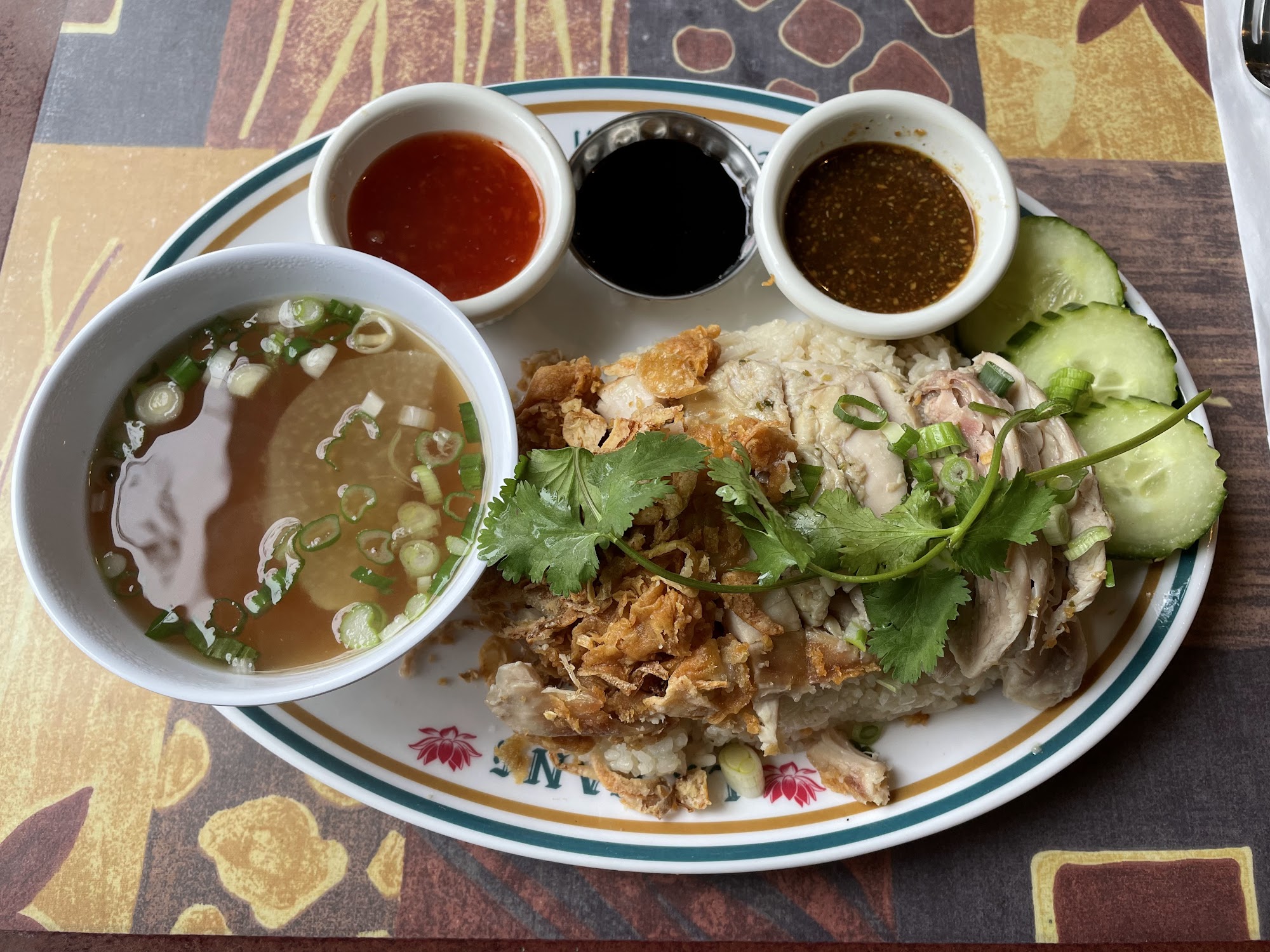 La Kang Chicken and Rice Menu