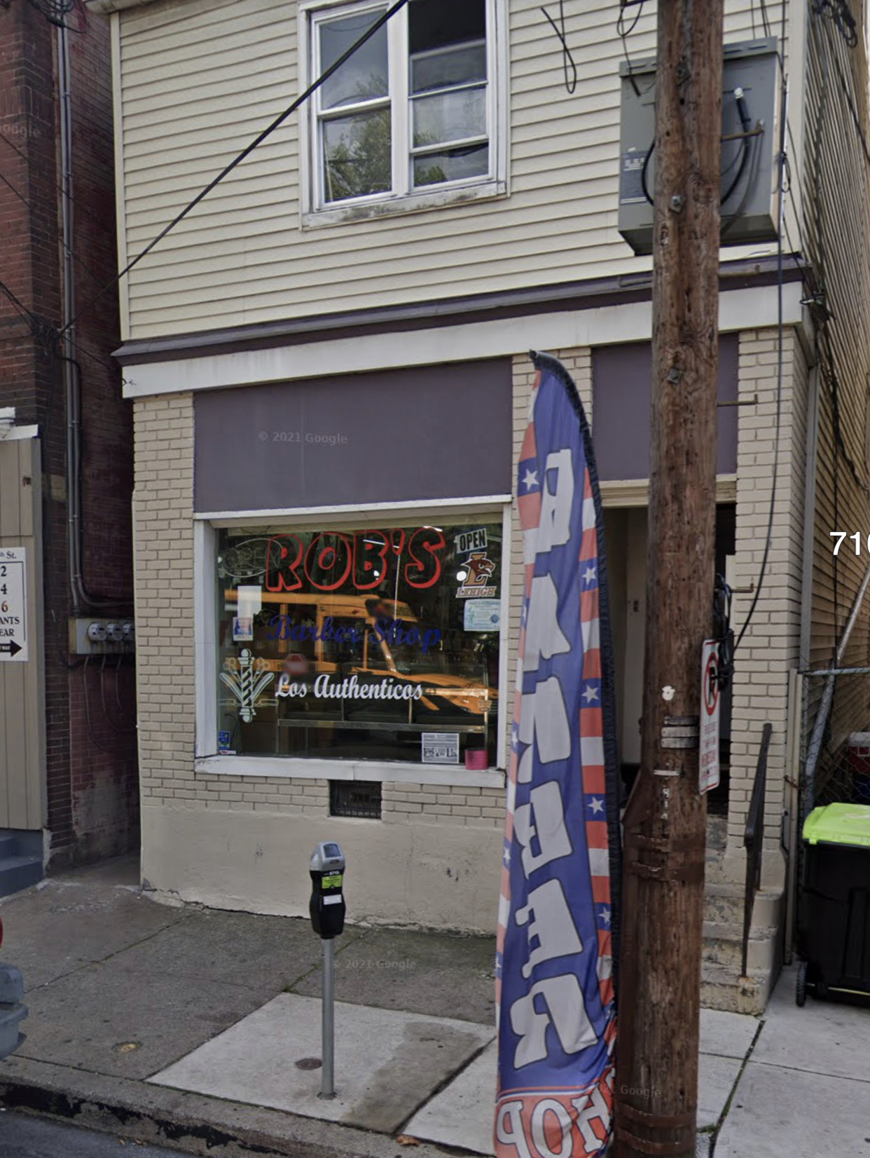 Rob’s Barbershop 710 E 4th St, Bethlehem Pennsylvania 18015