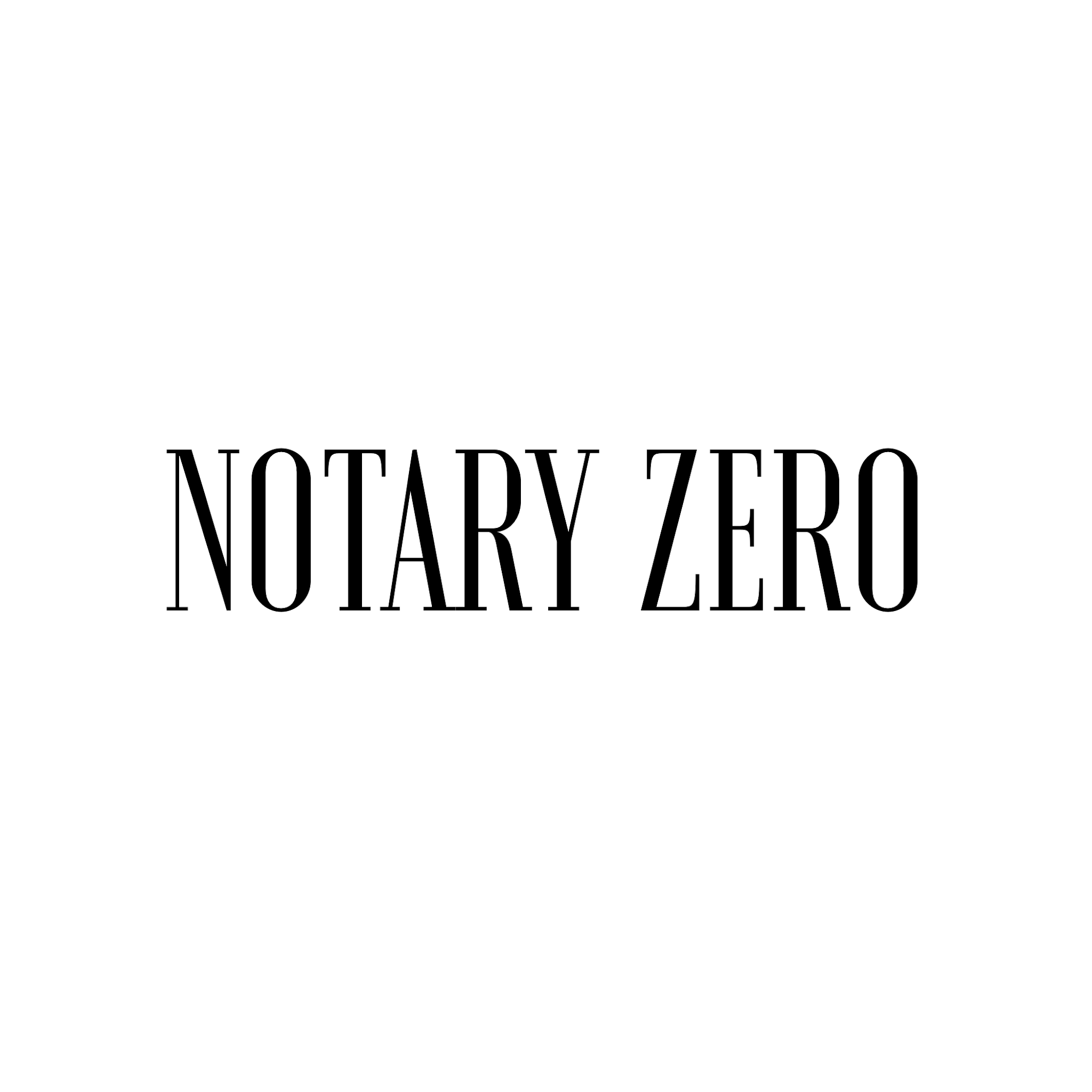 Notary Zero