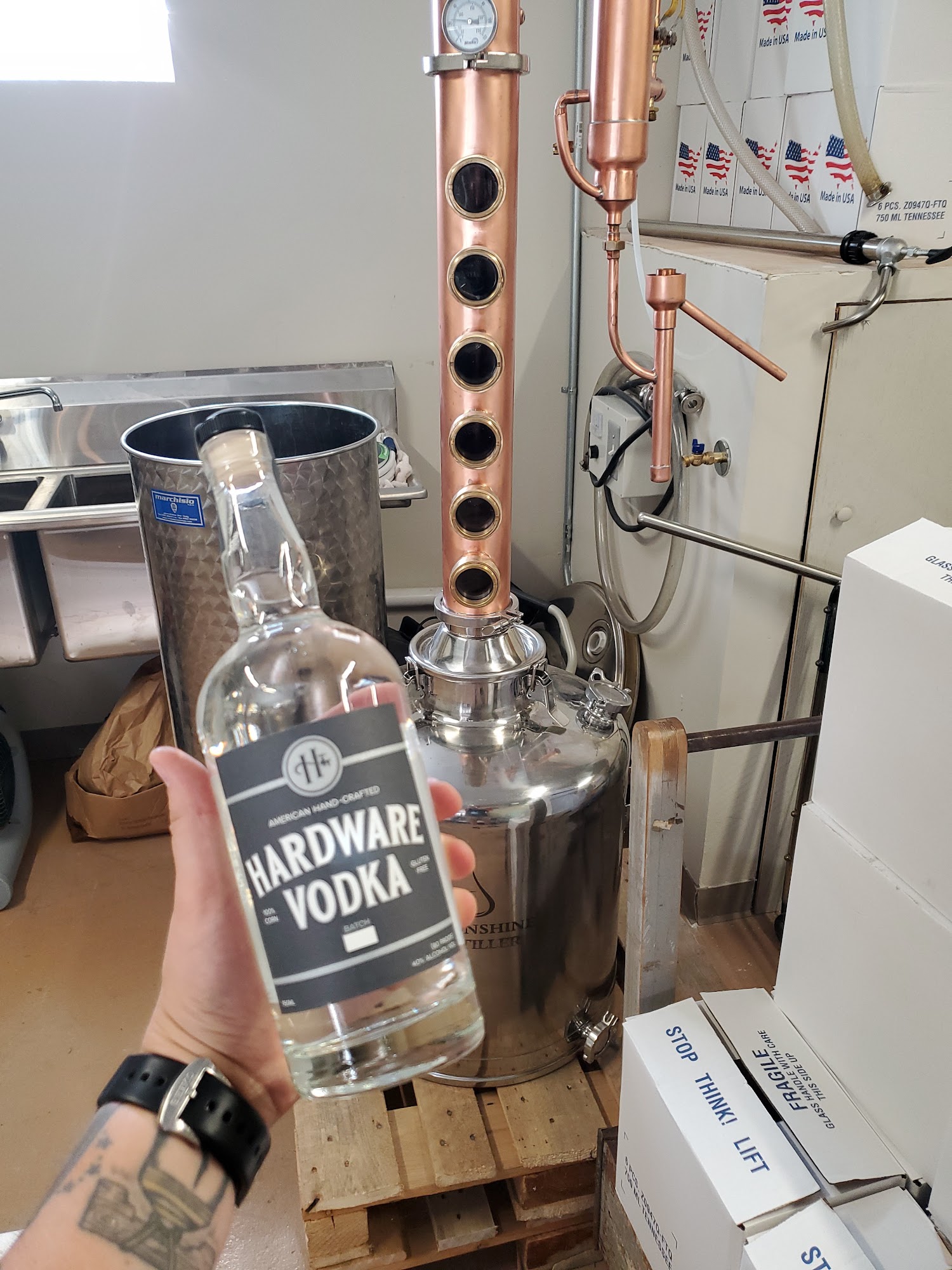 Hops and Hardware Distillery Bristol