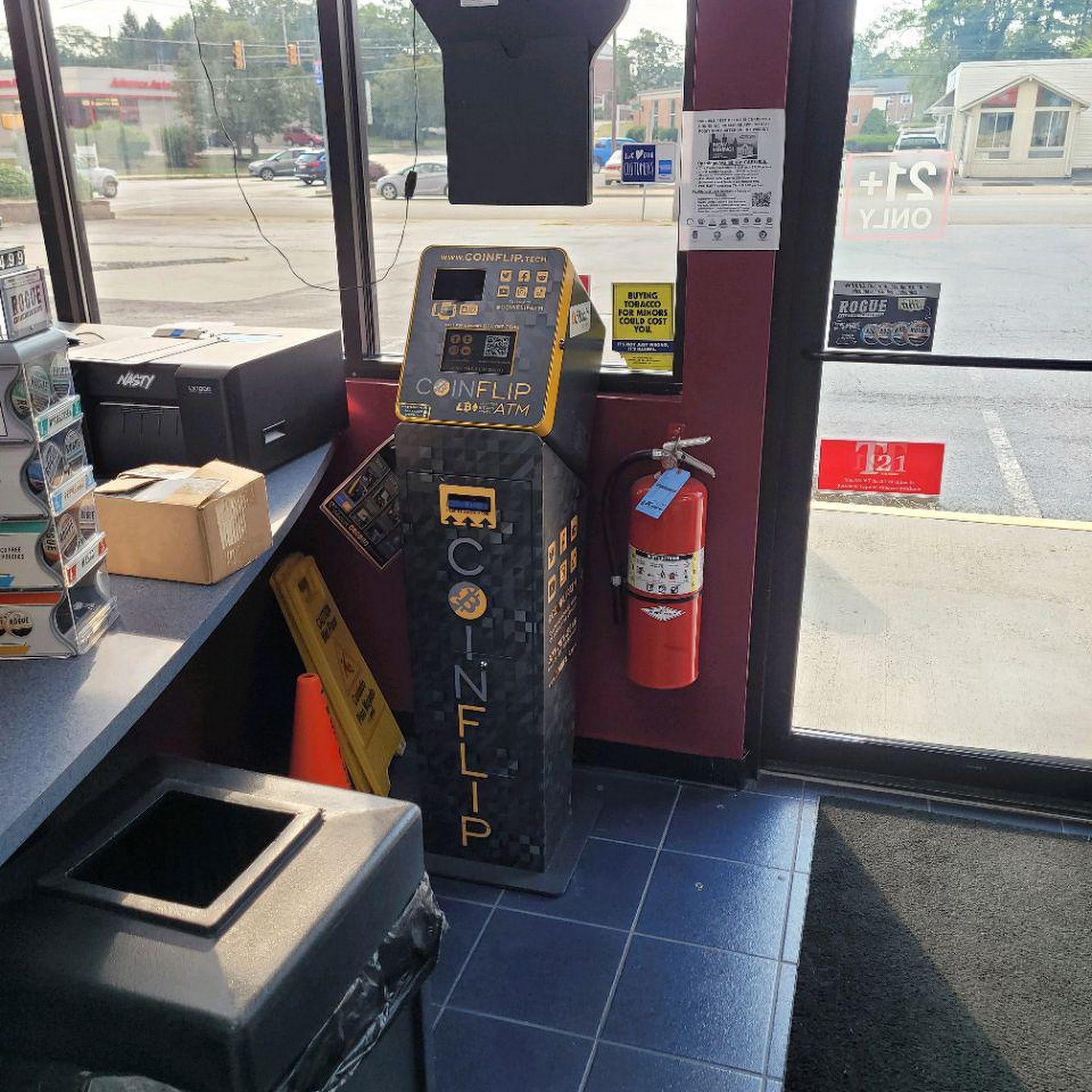 CoinFlip Bitcoin ATM - Red Devil Smoke & Convenience (Carlisle) Carlisle