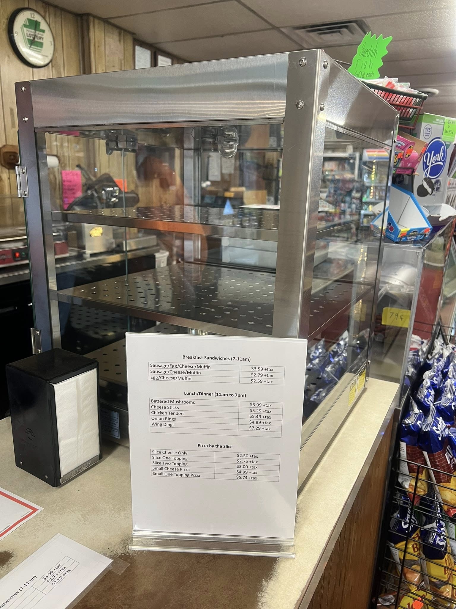 Weaver's Market & Cafe, LLC Menu