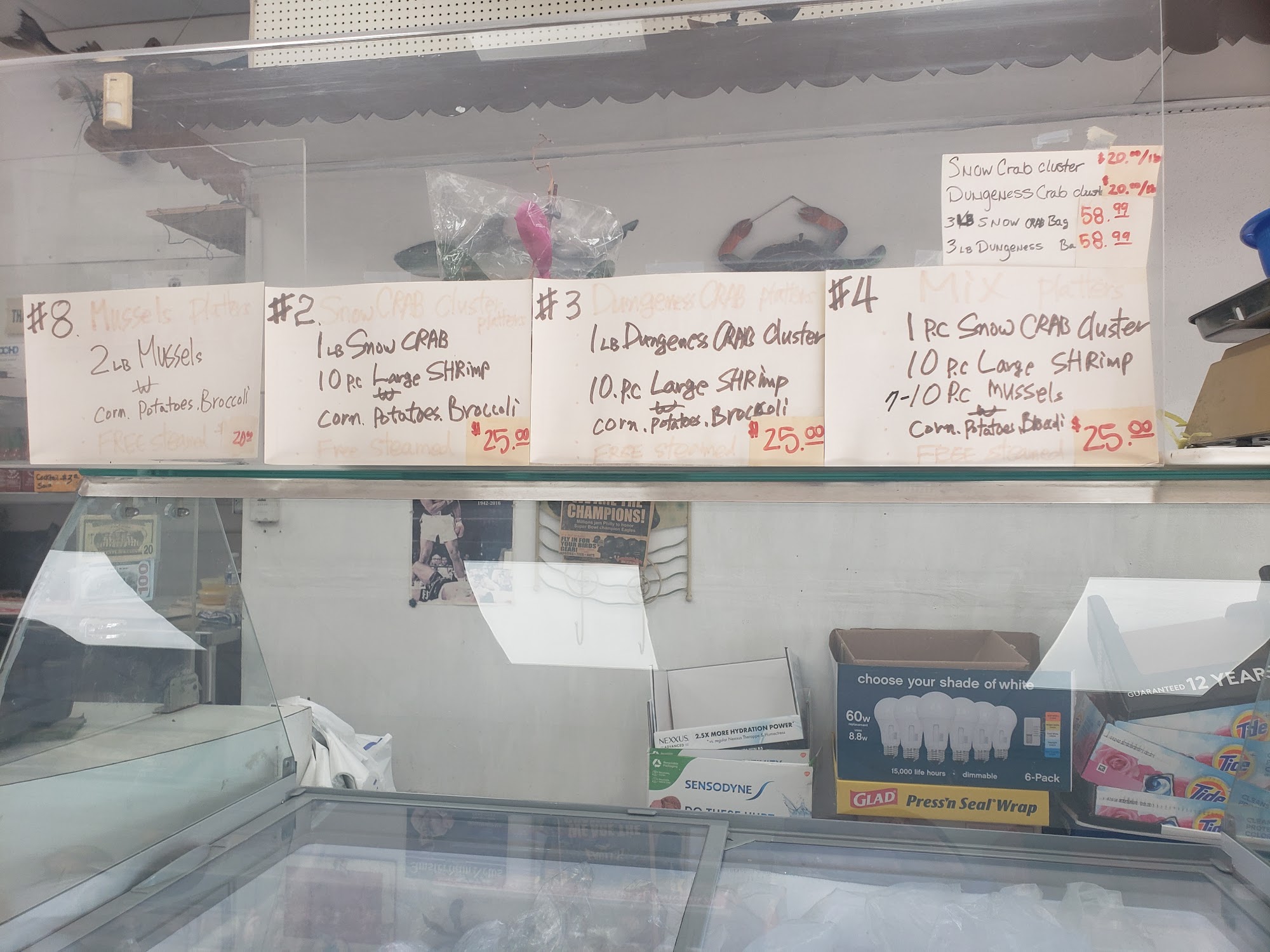 Kim's Crab House Menu