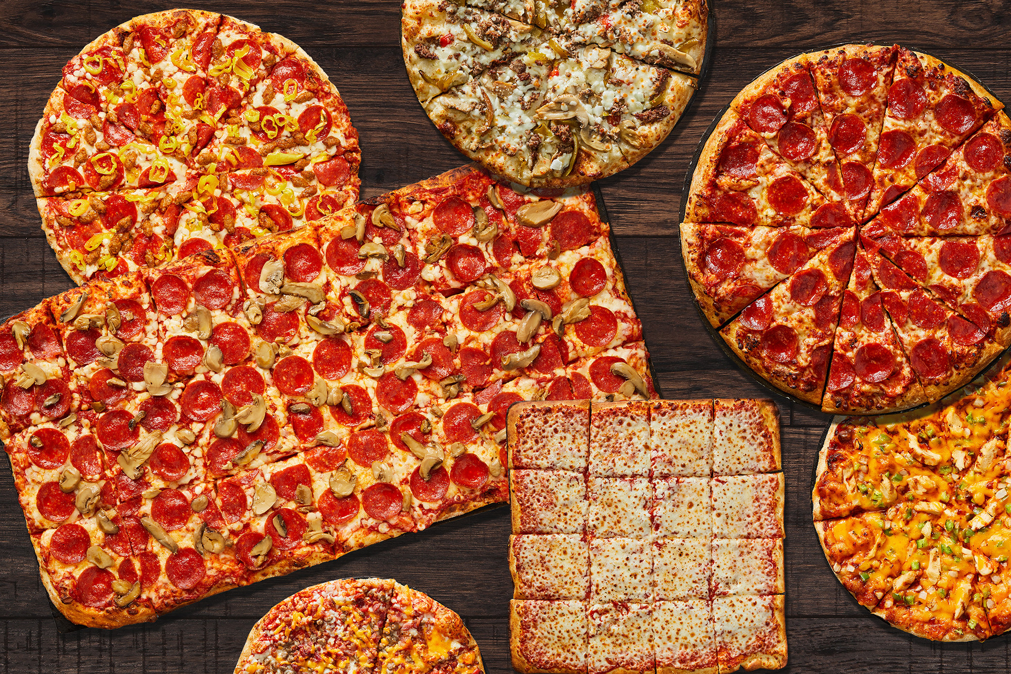 Fox's Pizza Den Menu