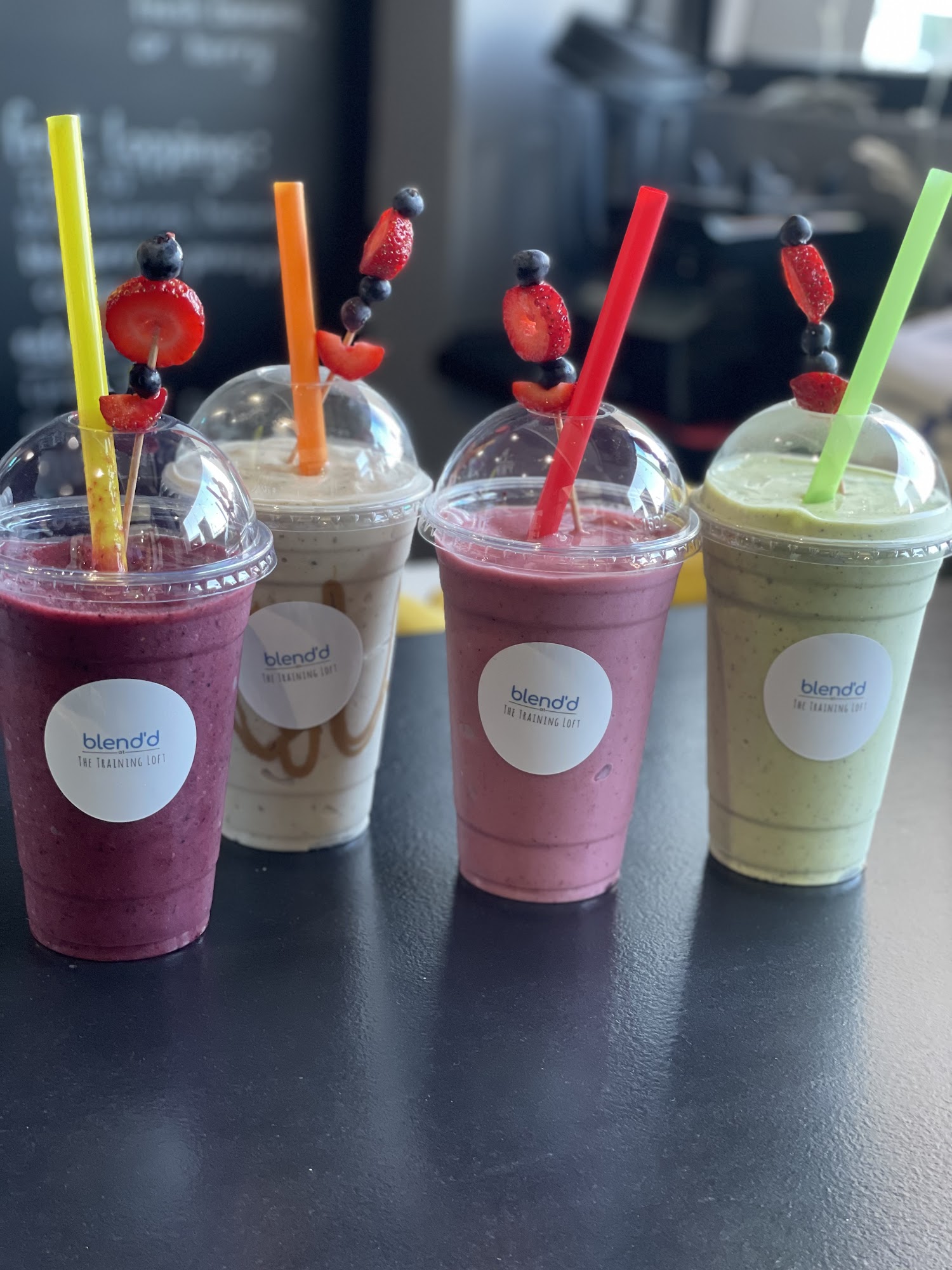 blend'd smoothie bar Menu
