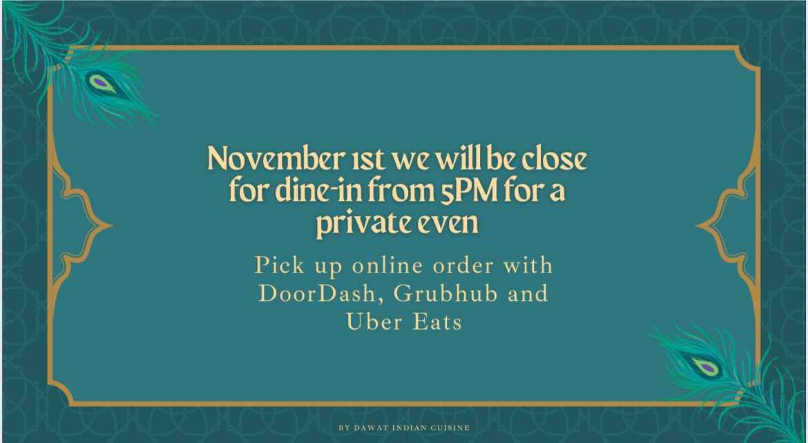 Dawat Indian Cuisine Collegeville