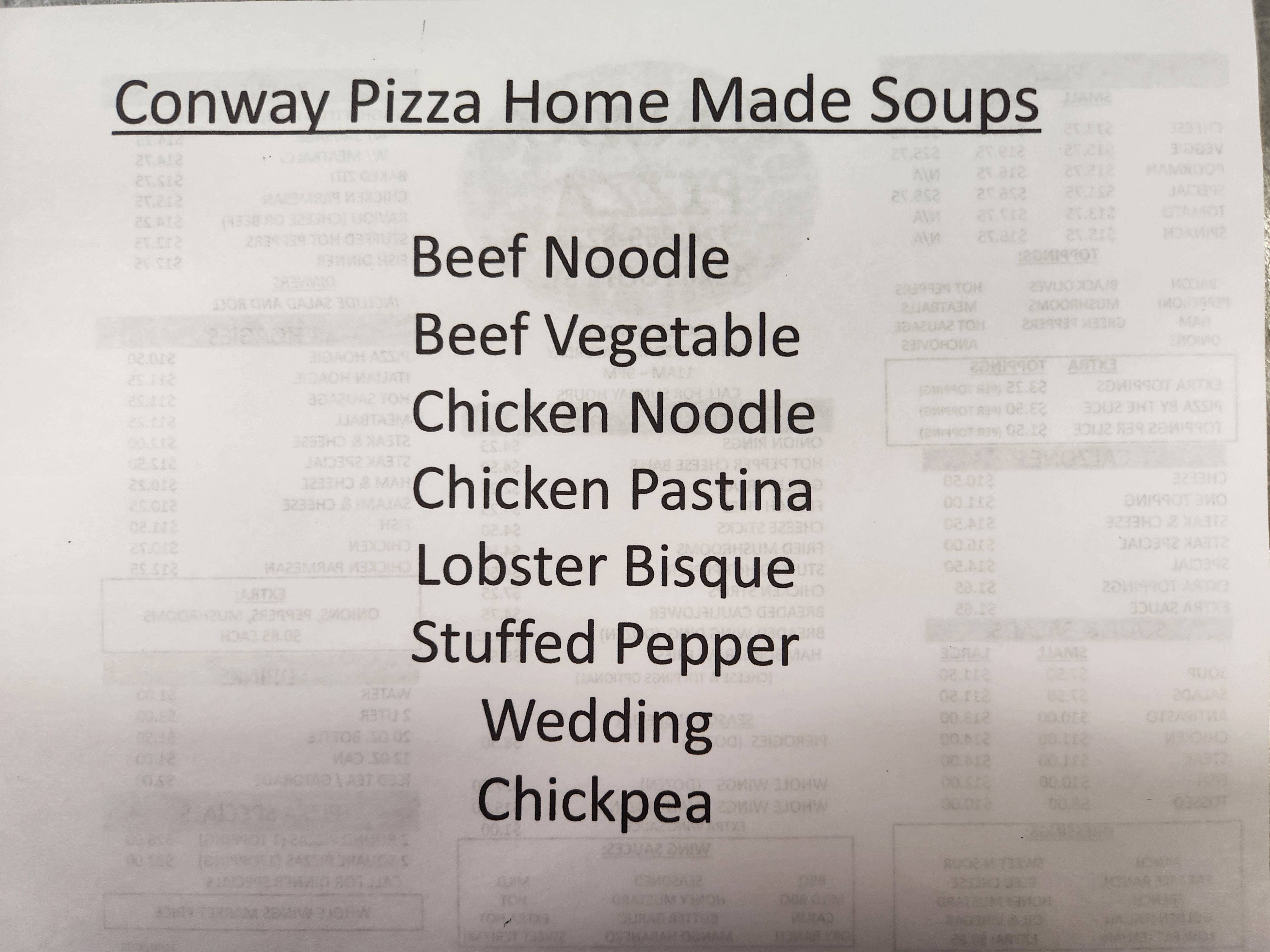 Conway Pizza 1126 Foote St #1204, Conway, PA 15027