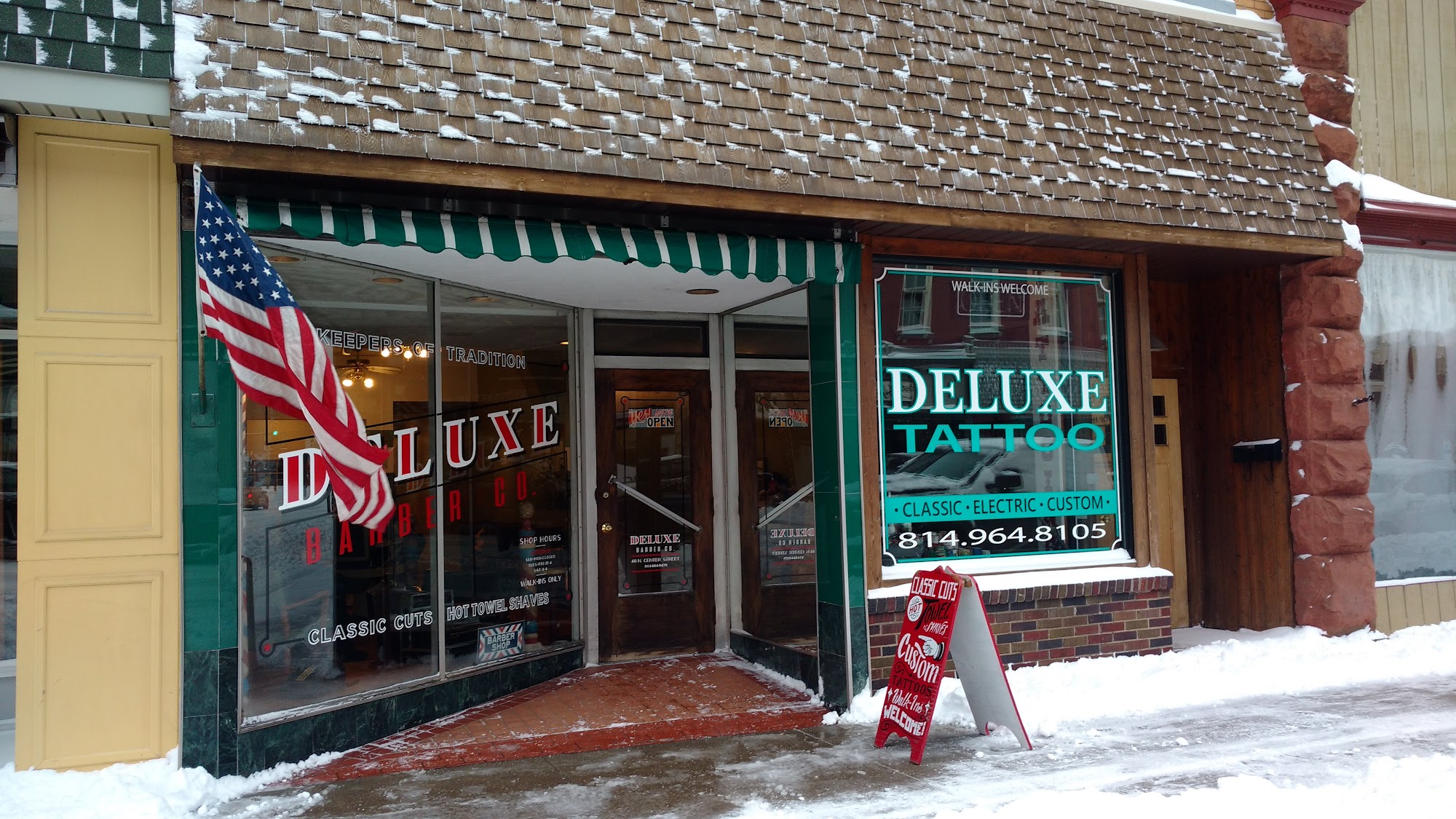 Deluxe Barber Co. 47 N Center St, Corry Pennsylvania 16407