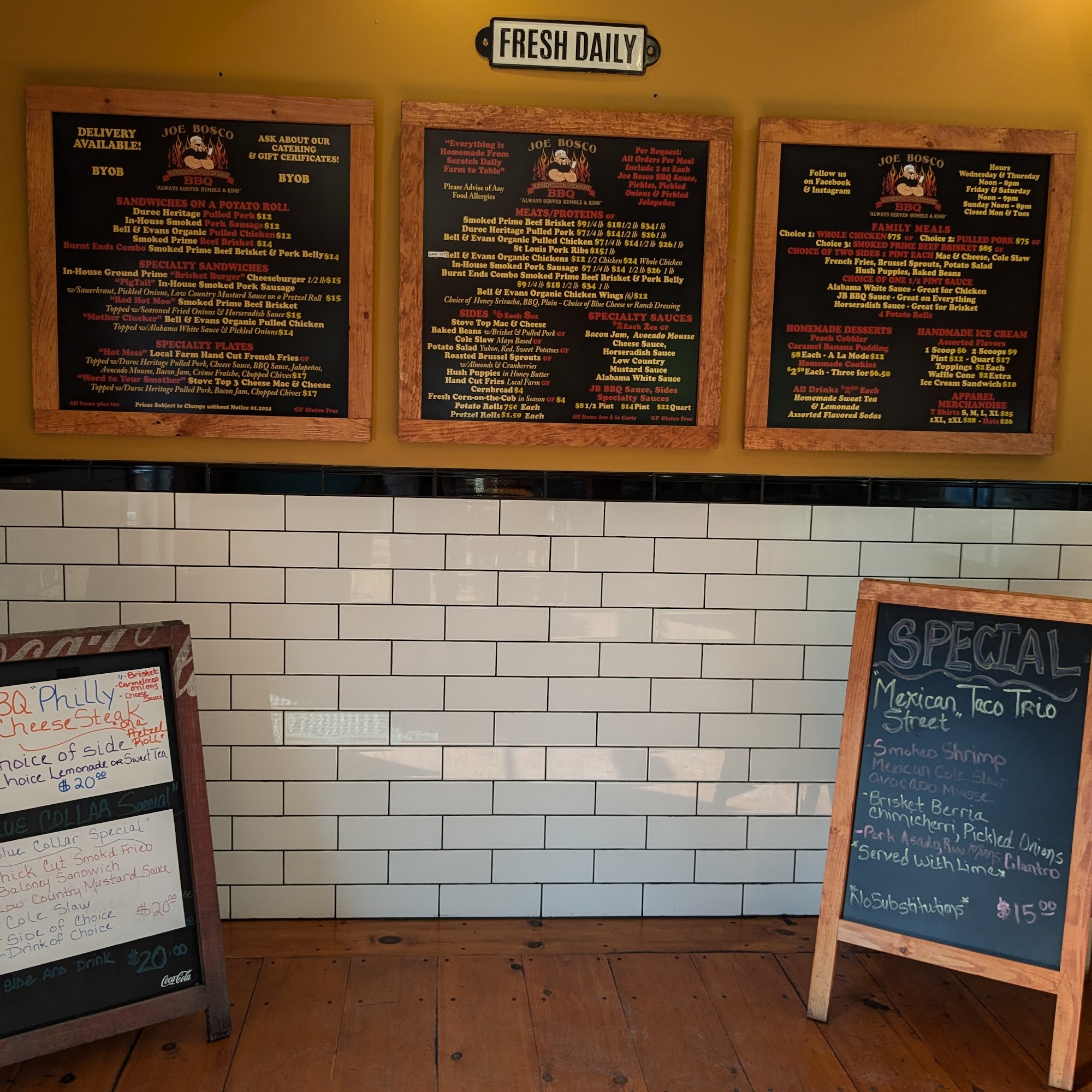 Joe Bosco Handmade Ice Cream & Homemade Dessert Delaware Water Gap