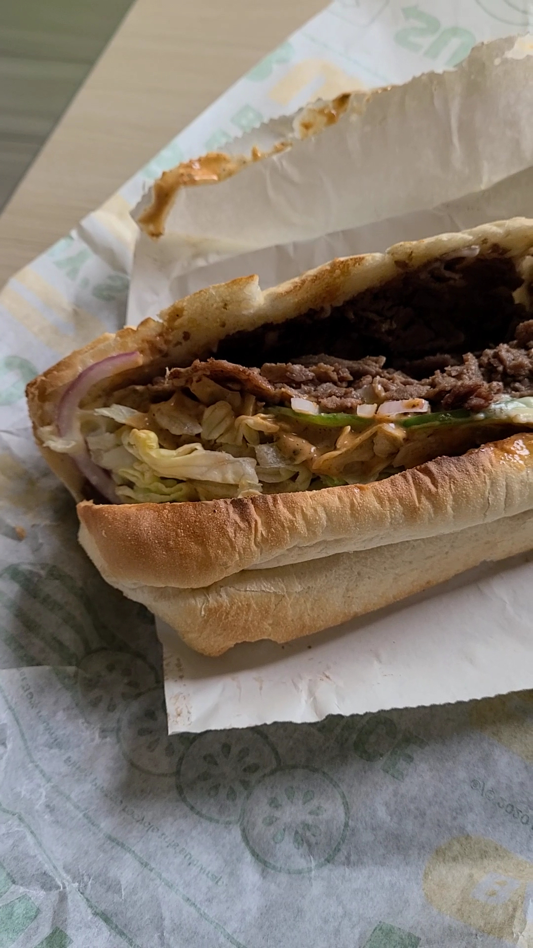 Subway Menu