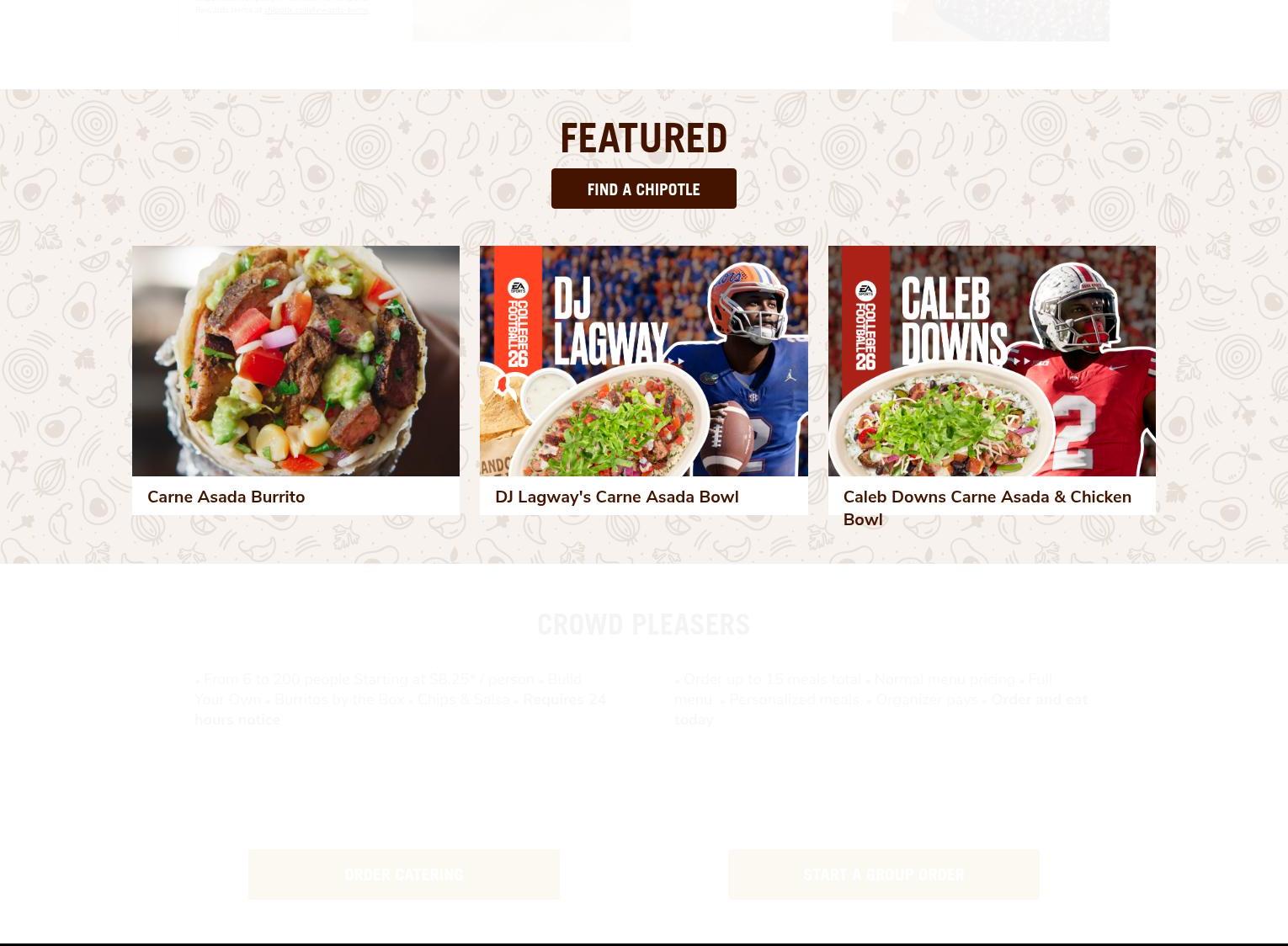 Chipotle Mexican Grill Menu