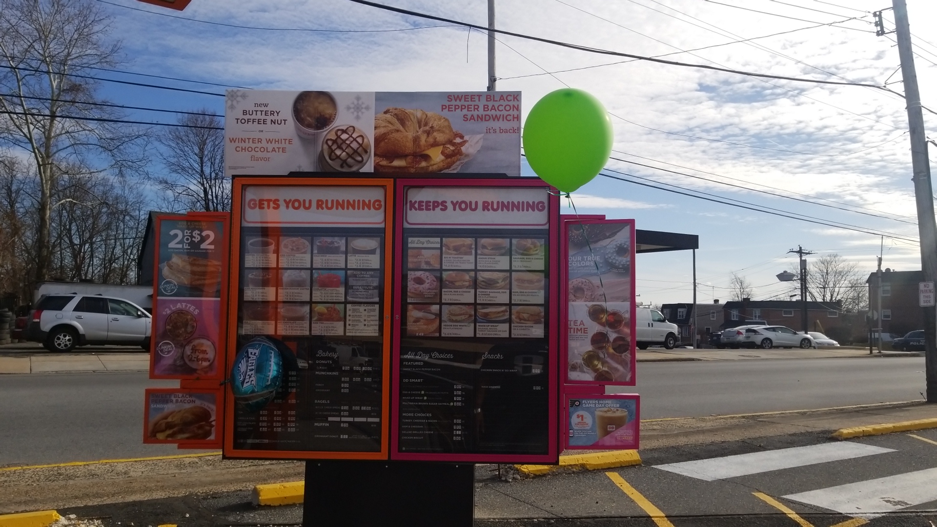 Dunkin' Menu