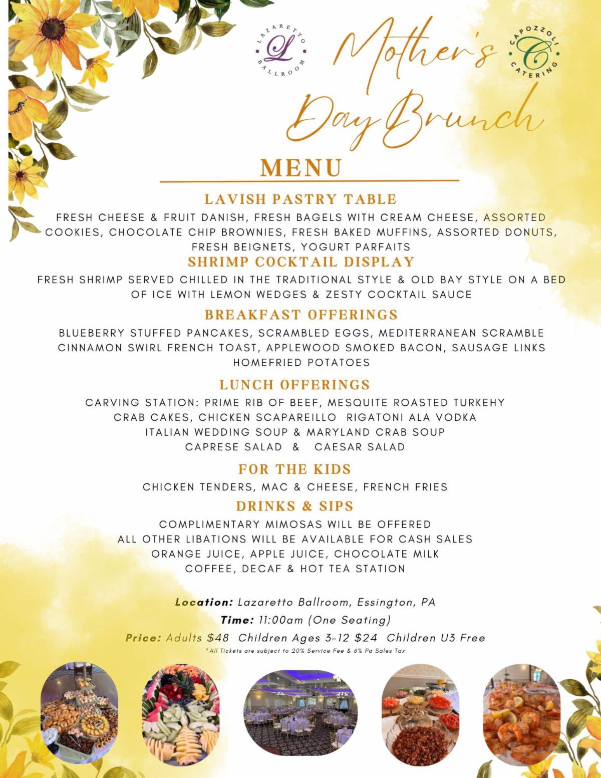 Capozzoli Catering Menu