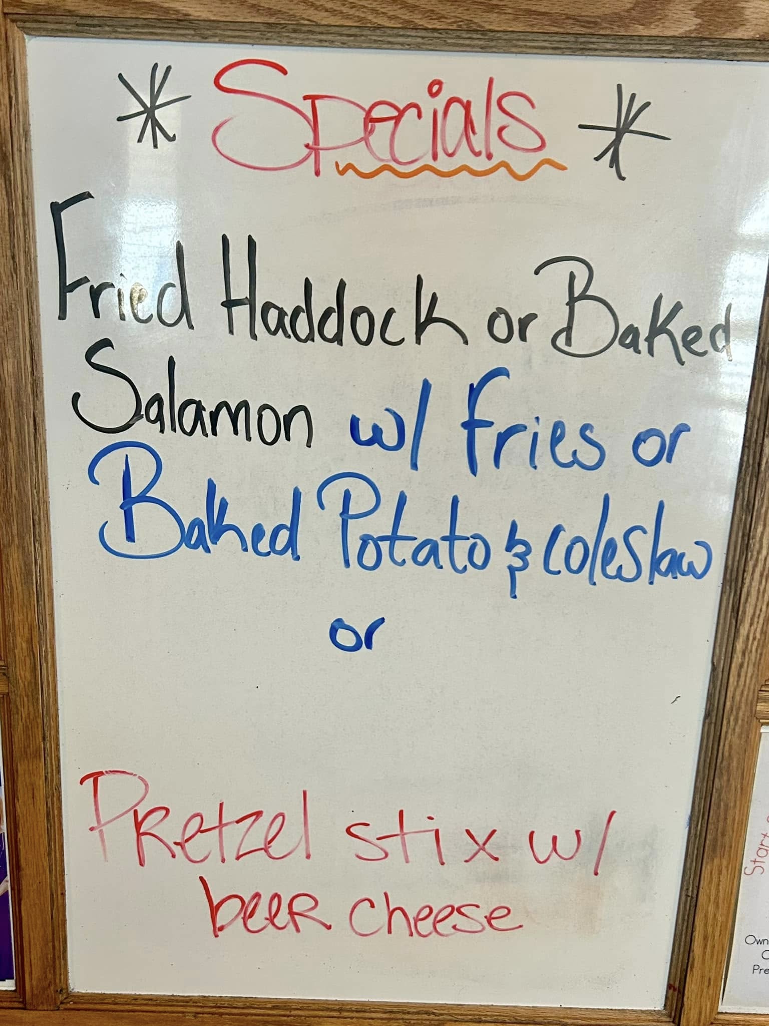 Iron Horse Bar & Grille Menu