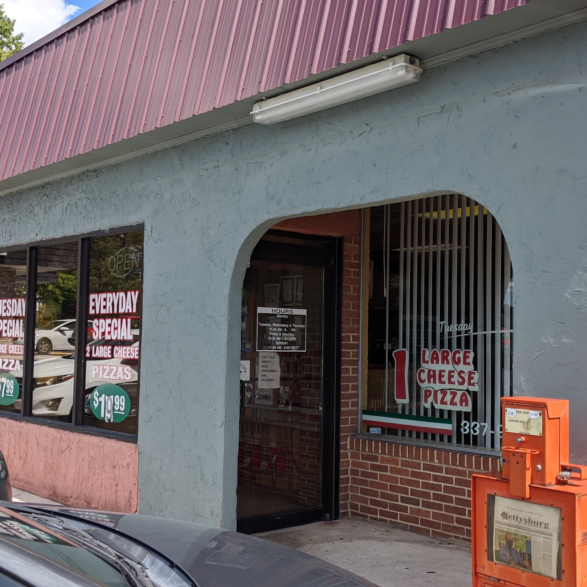 Deliso Pizza Gettysburg