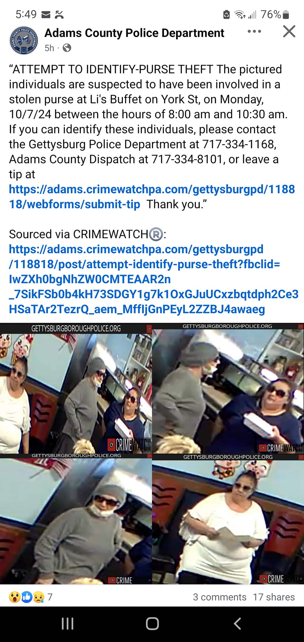 Photo credit: facebook