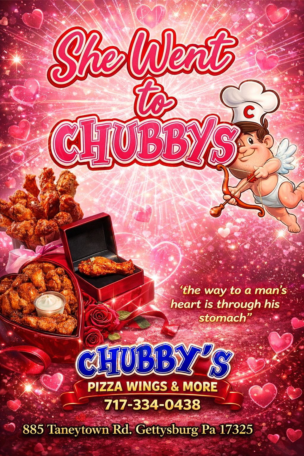 Chubby's Pizza, Wings & More Gettysburg