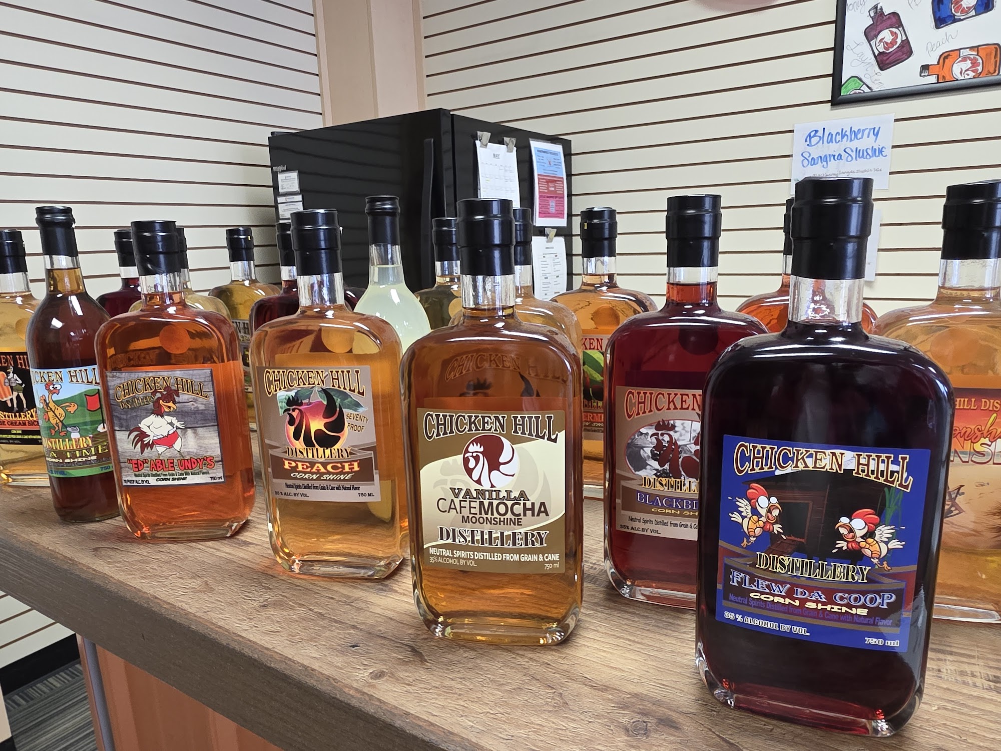 Chicken Hill Distillery at Gettysburg Menu