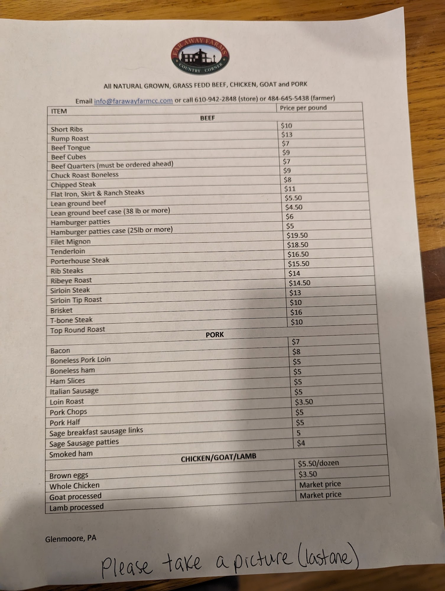 Far Away Farm Country Corner Glenmoore